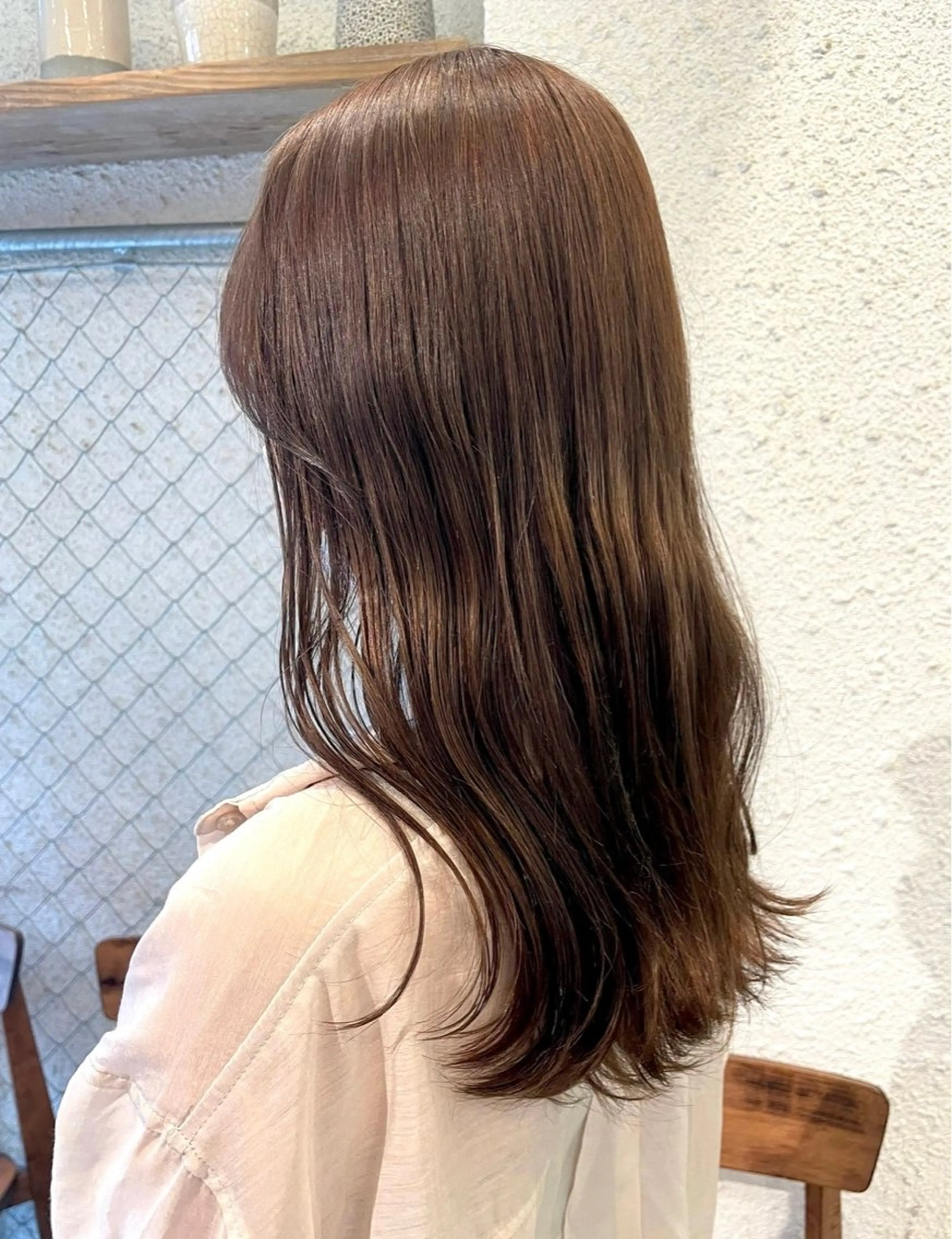 セミロング カラー hazuki 🌝のヘアスタイル