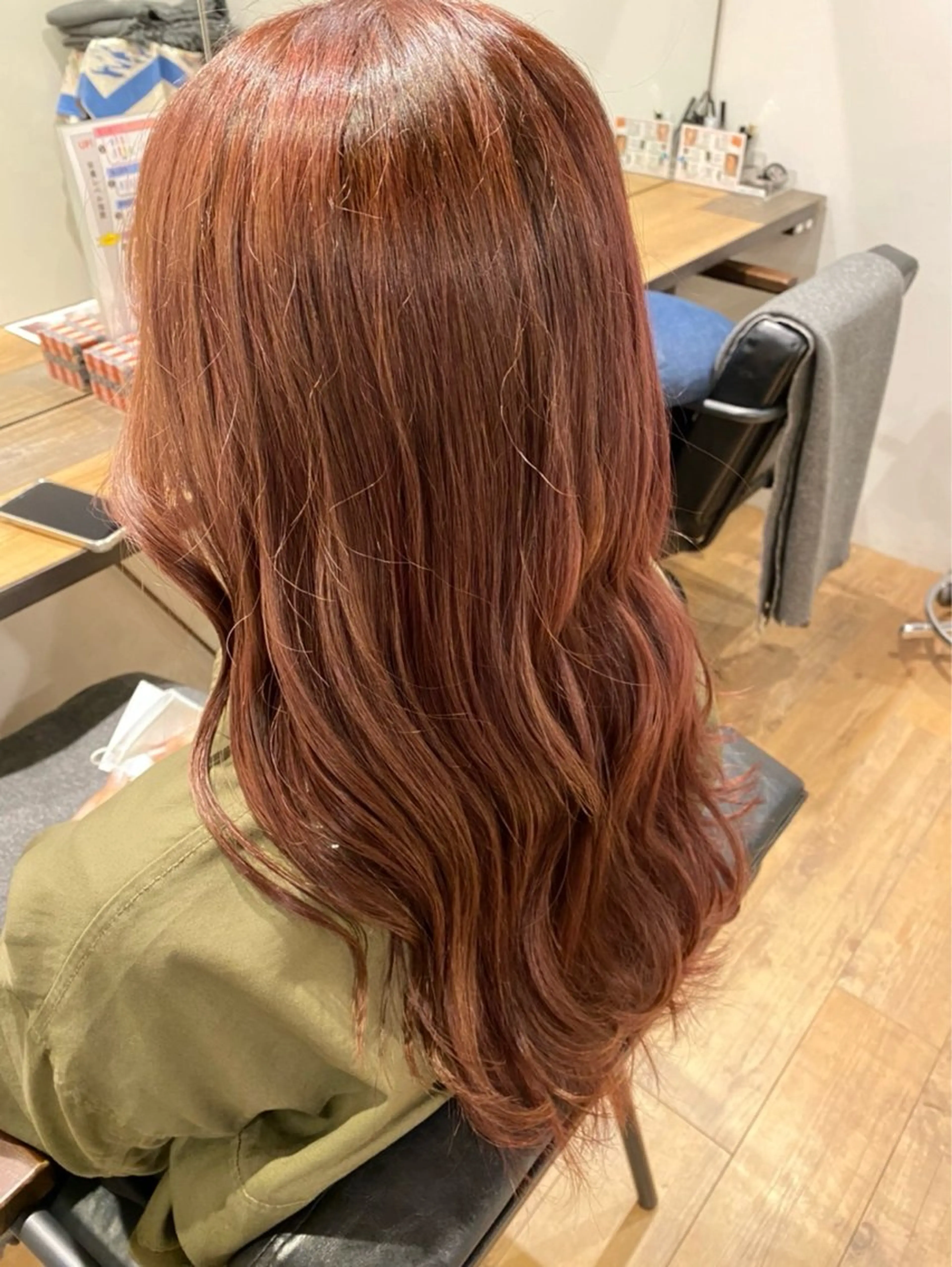 ロング カラー 村下 美尋のヘアスタイル