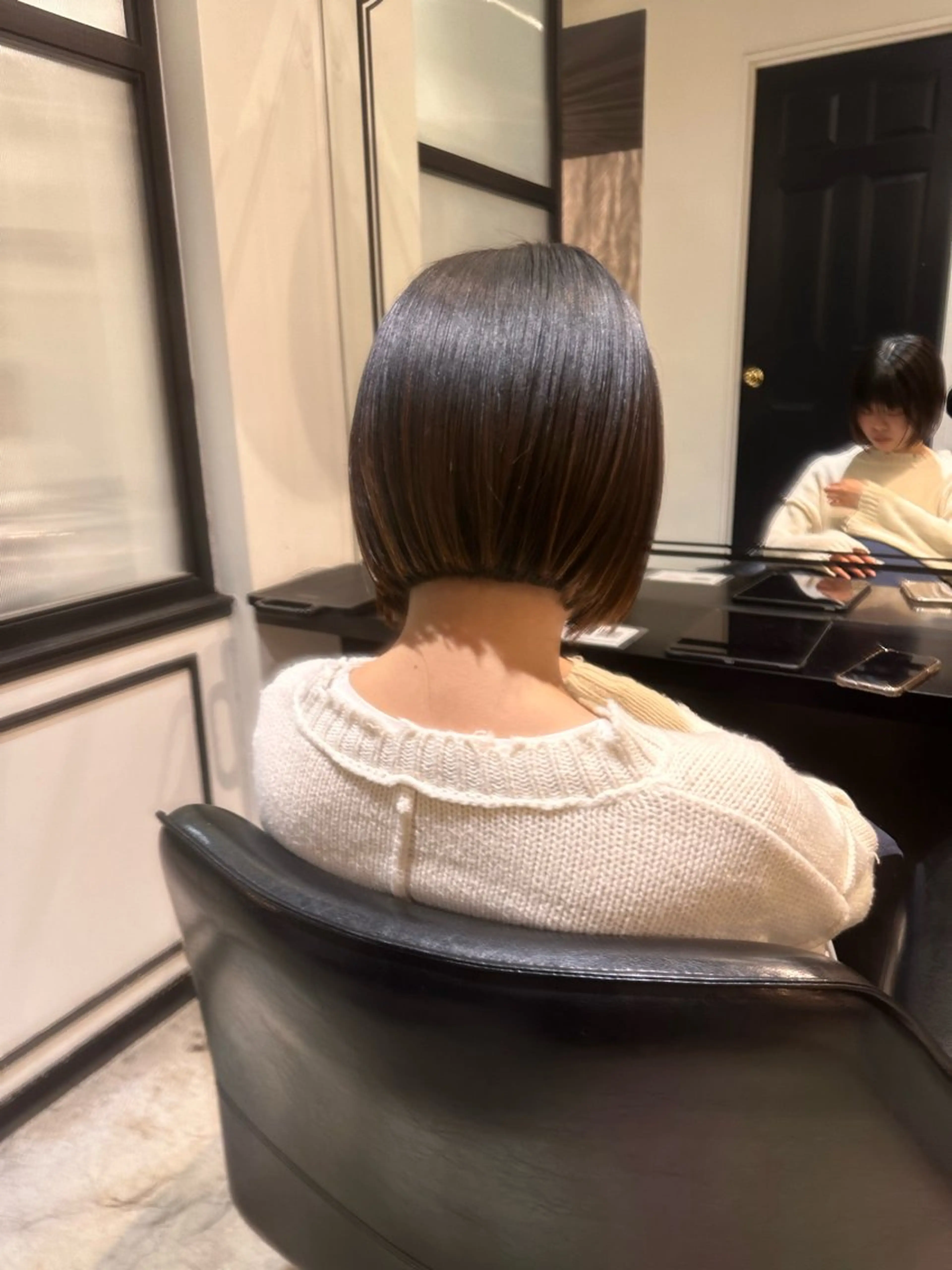 ミディアム TR付きカット無料✨ ✨いのうえもなみのヘアスタイル