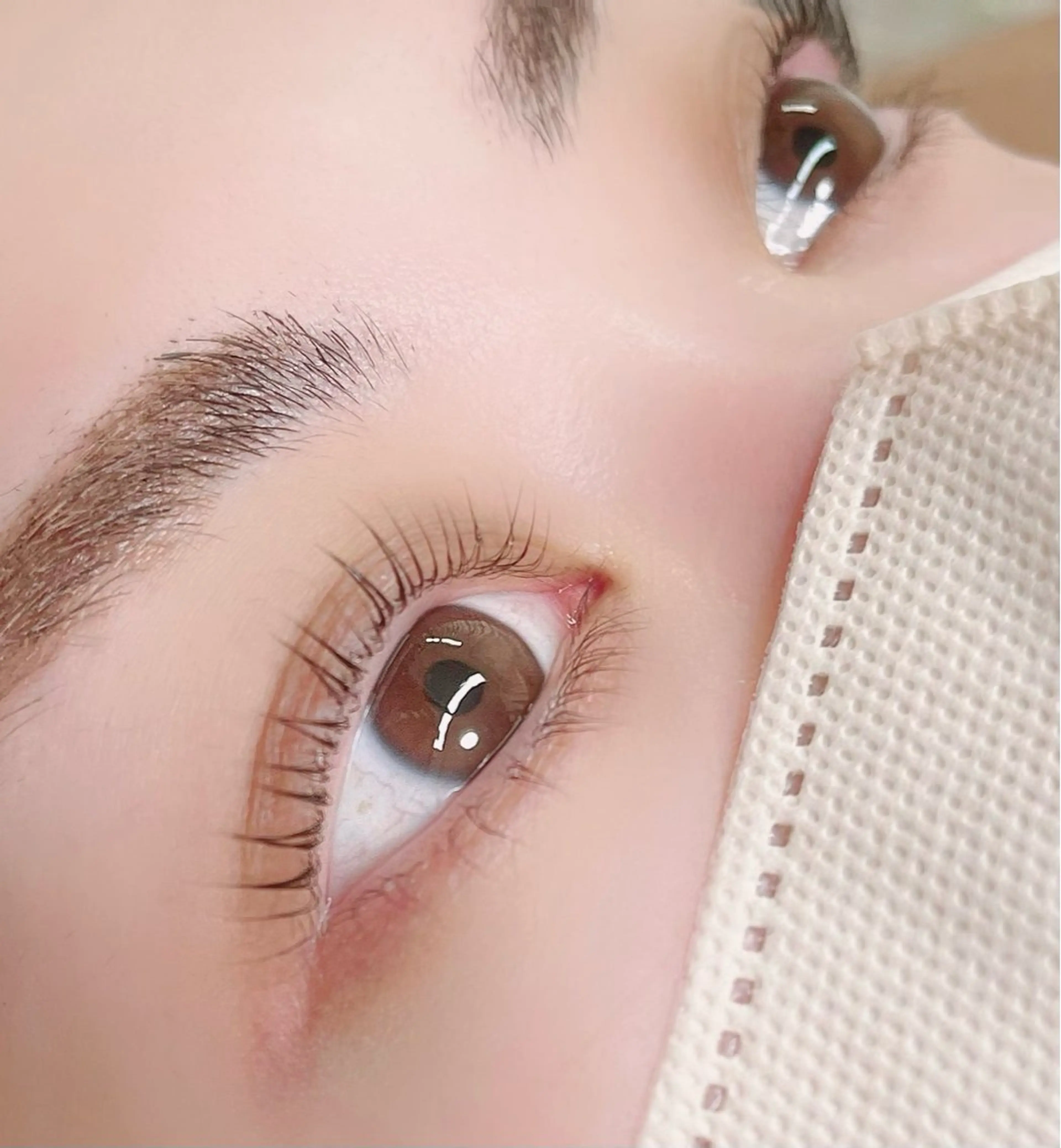 マツエク・マツパ フラットラッシュ パリジェンヌラッシュリフト まつげパーマ 一重×まつ毛パーマ ボリュームラッシュ マツパ Charme 五反田・不動前・目黒のマツエク・マツパデザイン