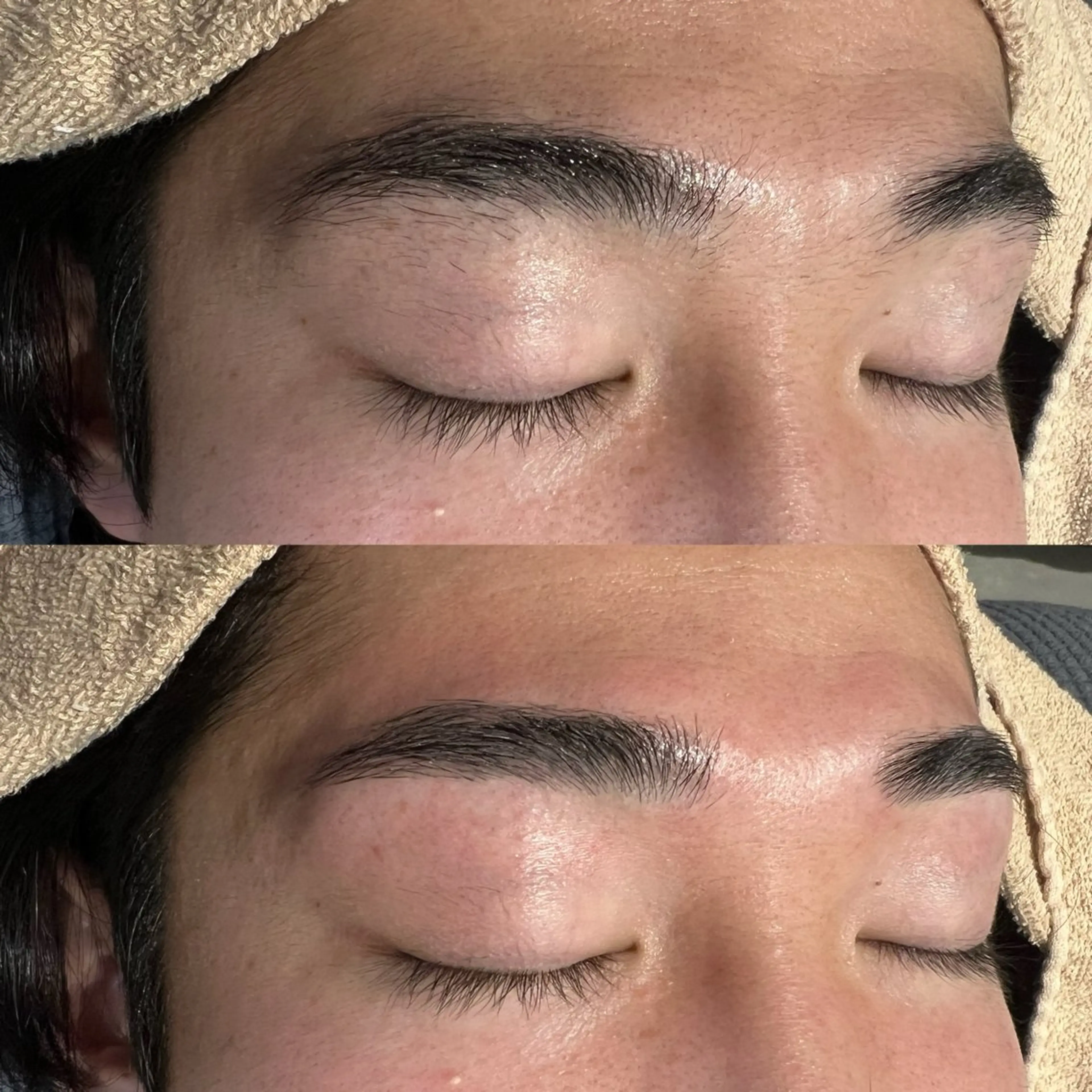 メンズ アイブロウ ワックス脱毛 眉カット その他(アイブロウ) litva 鏡ほのかの眉毛・アイブロウイメージ