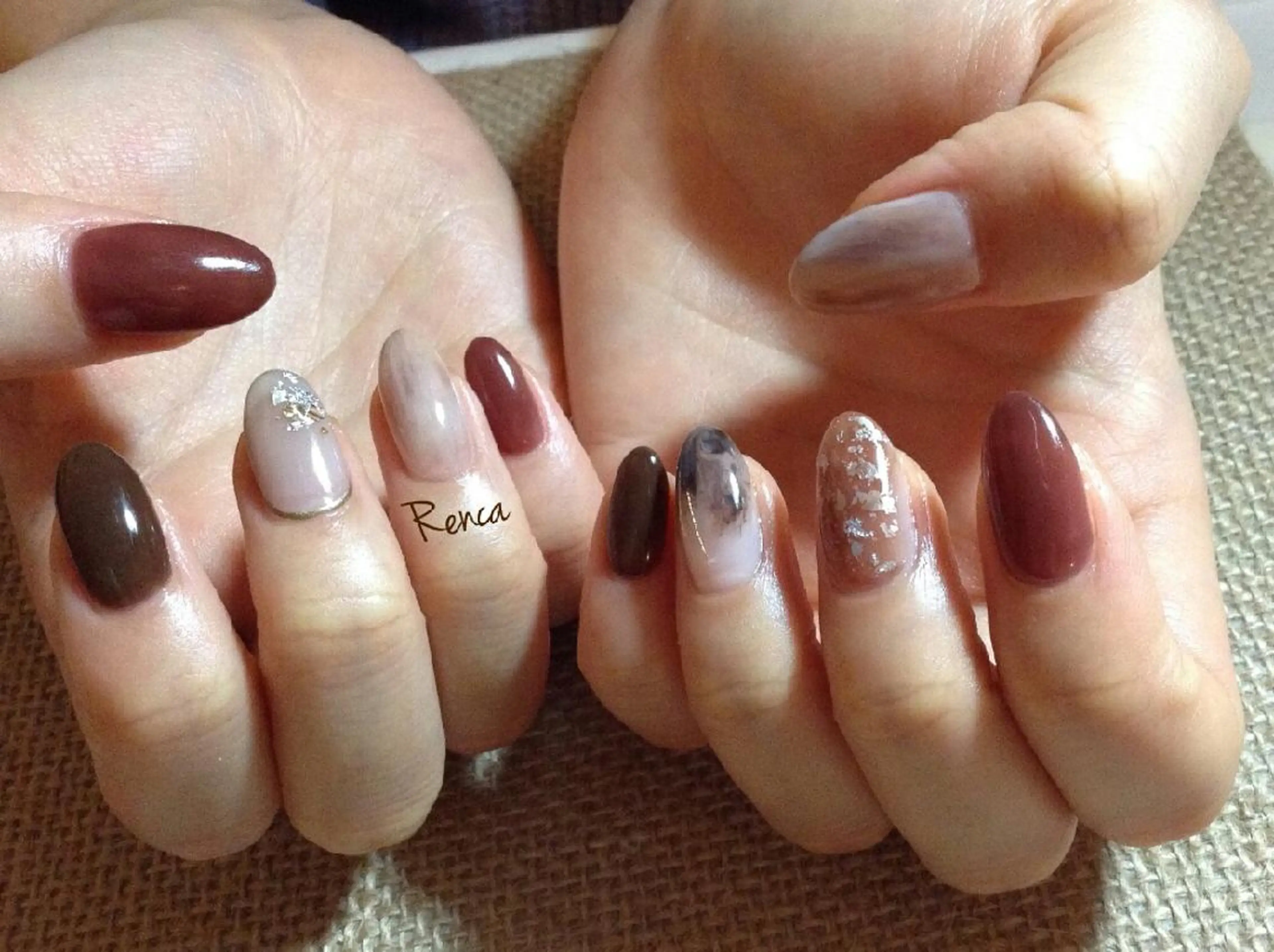 ネイル ハンドネイル 山田 貴子のネイルデザイン