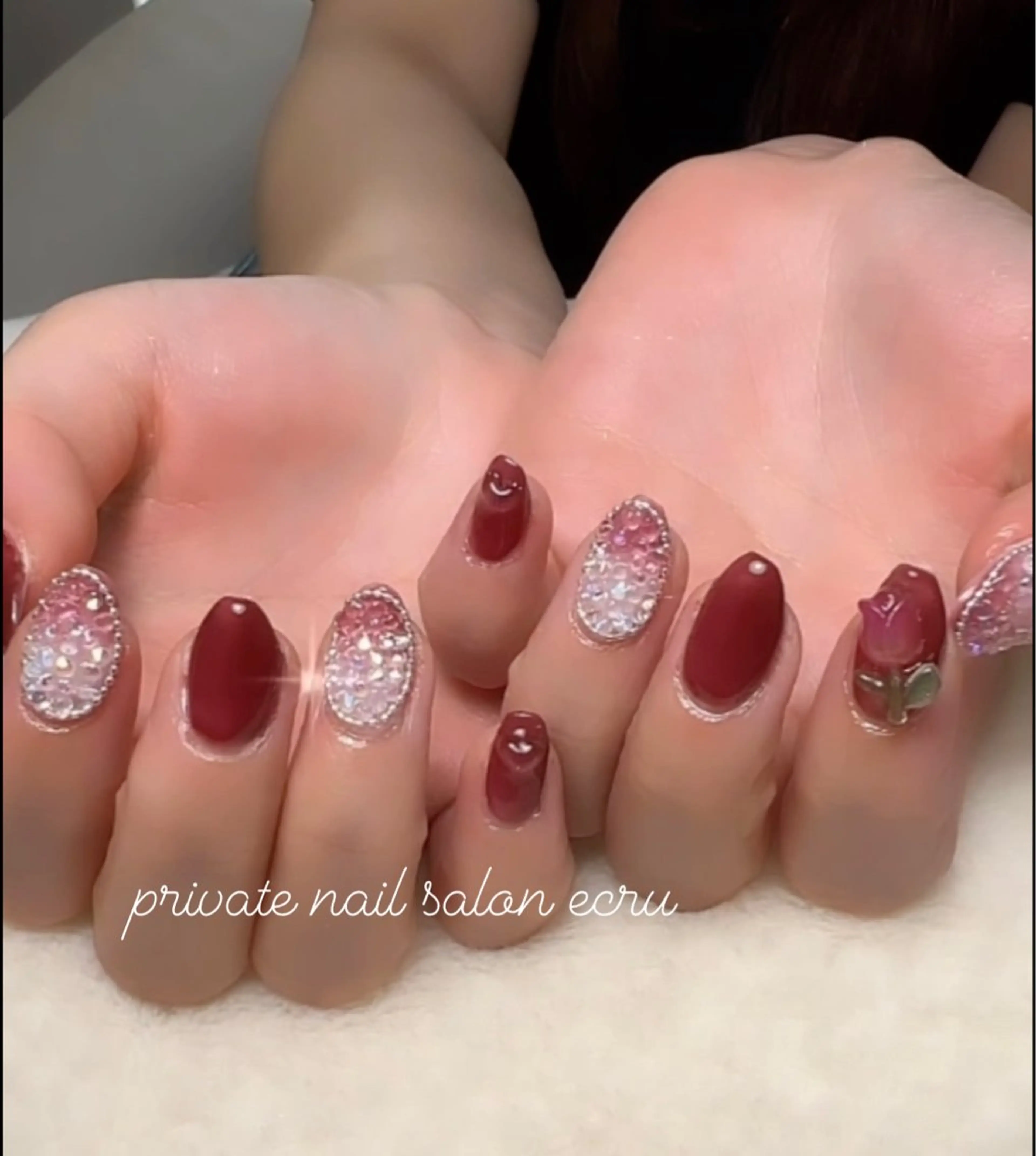 ネイル 持ち込み ecru エクリュのネイルデザイン