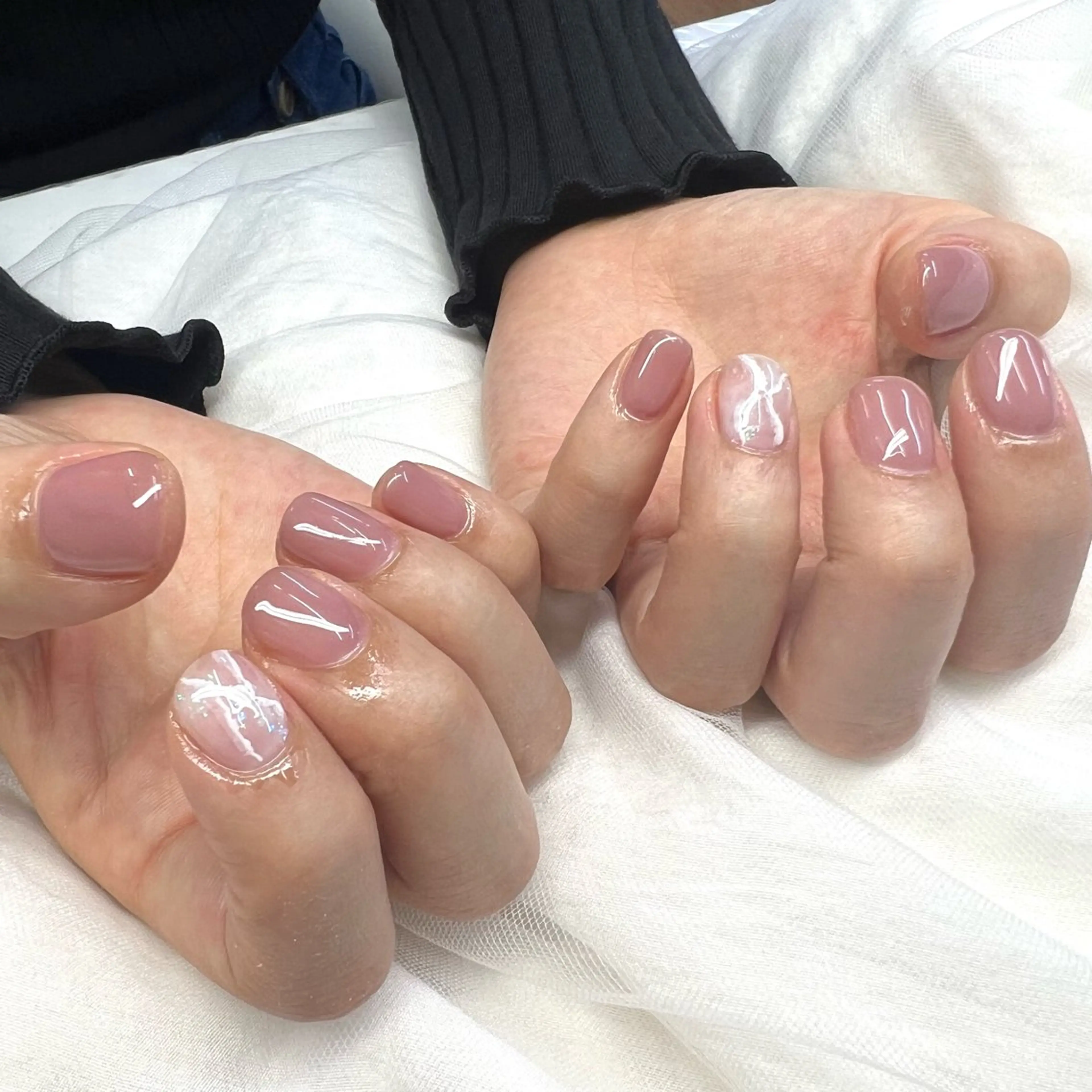 ネイル 大理石ネイル(マーブル) 🌟Can I AN 🌟のネイルデザイン