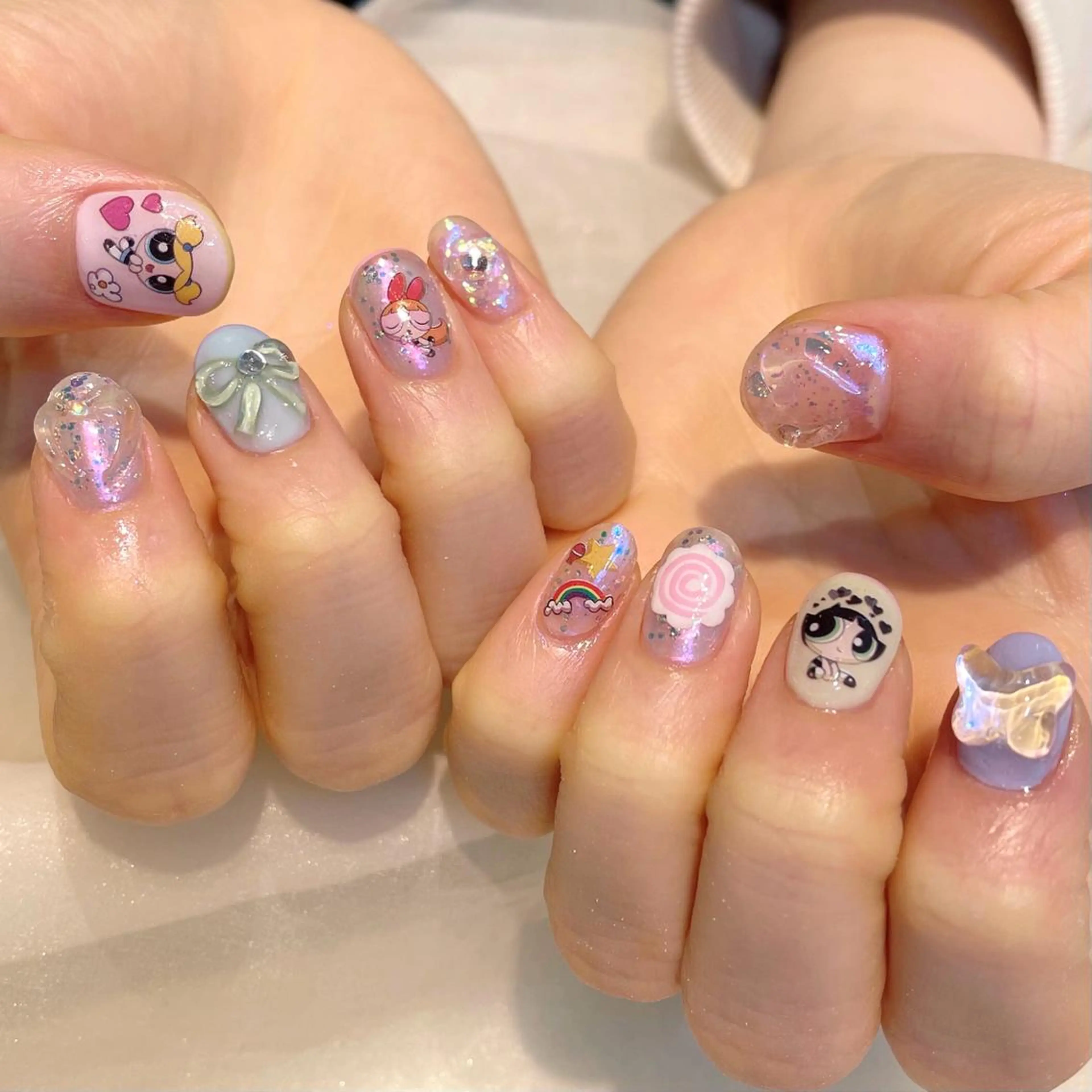 ネイル ハンドネイル 新井 ひなののネイルデザイン