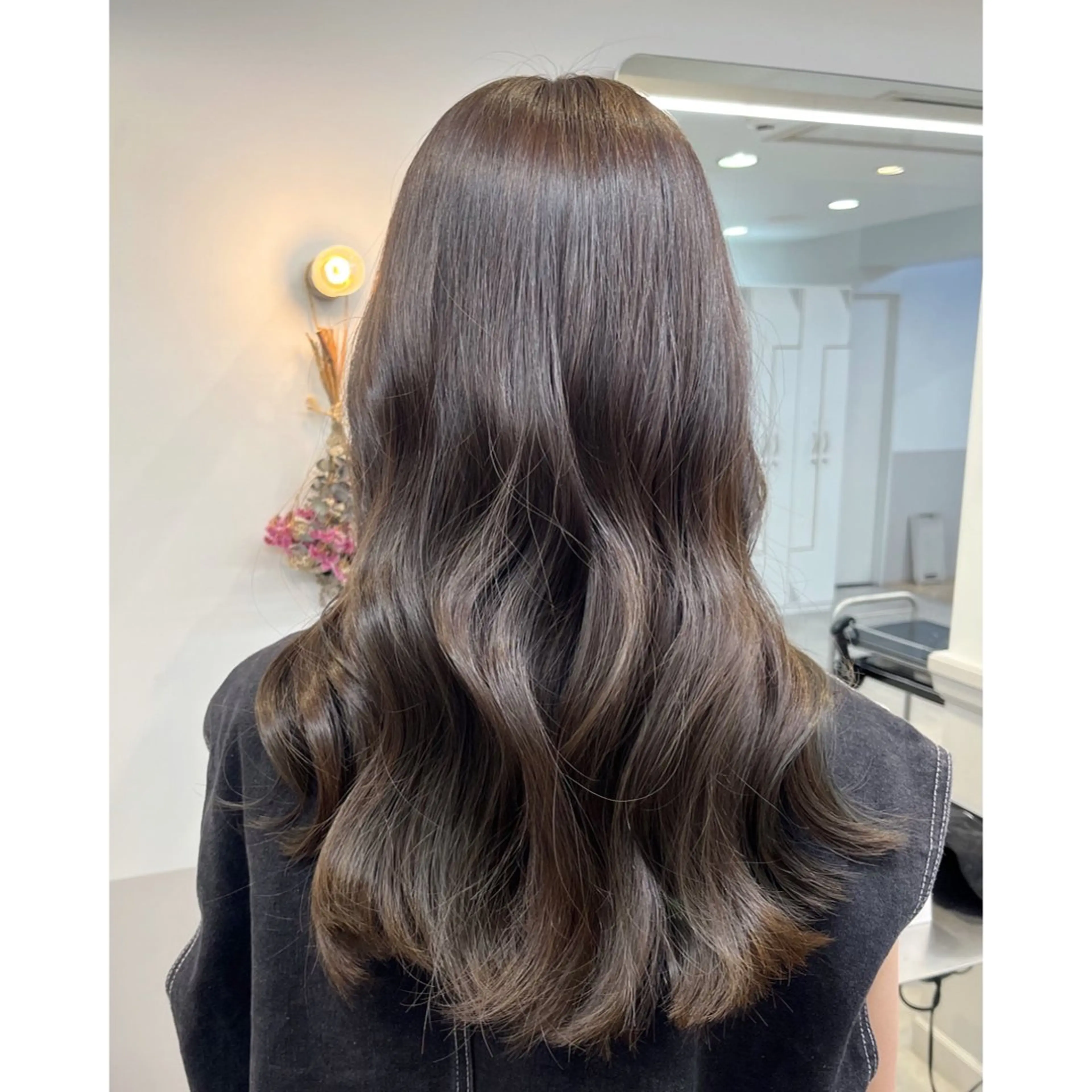 ロング カラー ヘアアレンジ ヘアセット マミ☁️ヘアセット /お呼ばれヘア/銀座のヘアスタイル