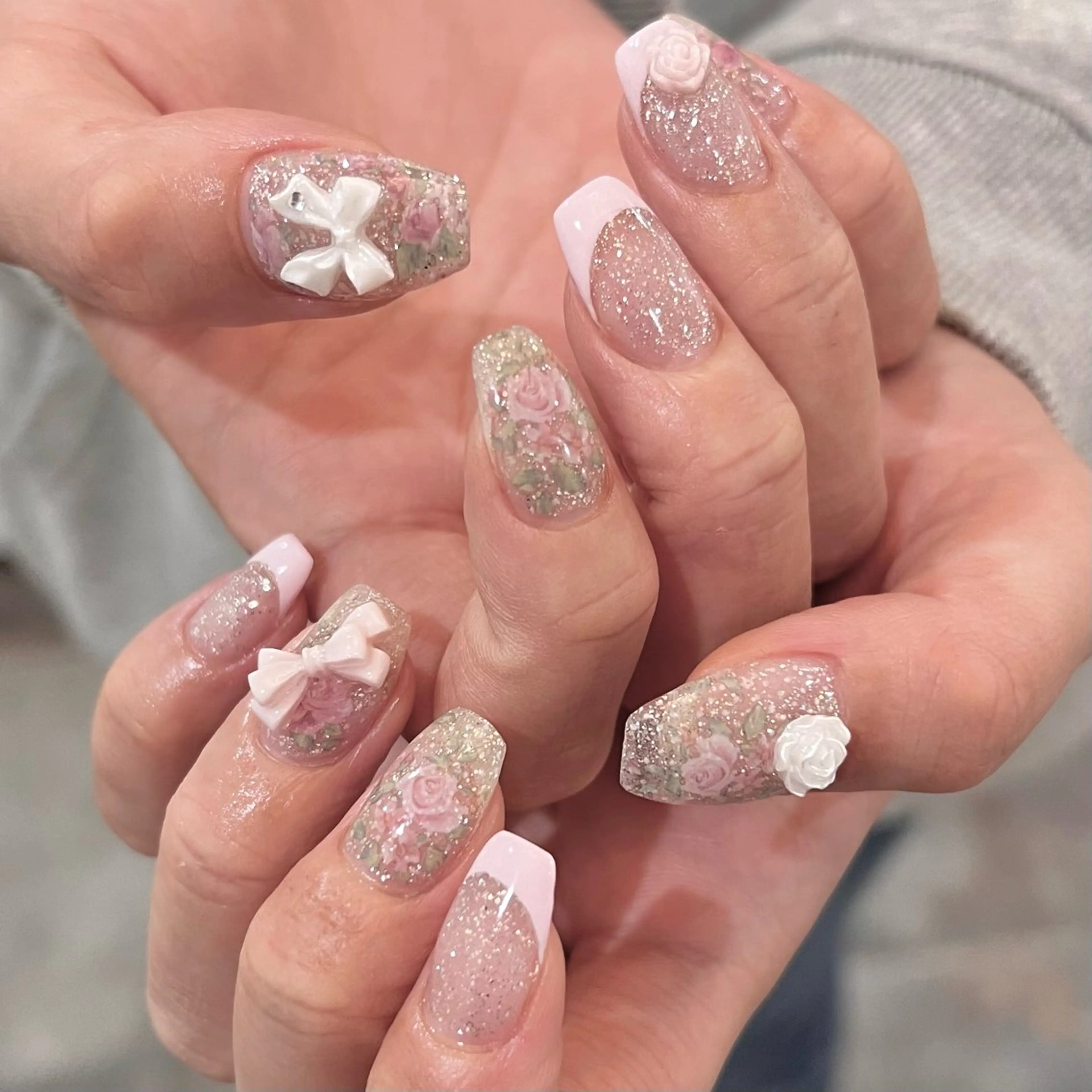 ネイル tanaka 🩰cuore布施のネイルデザイン