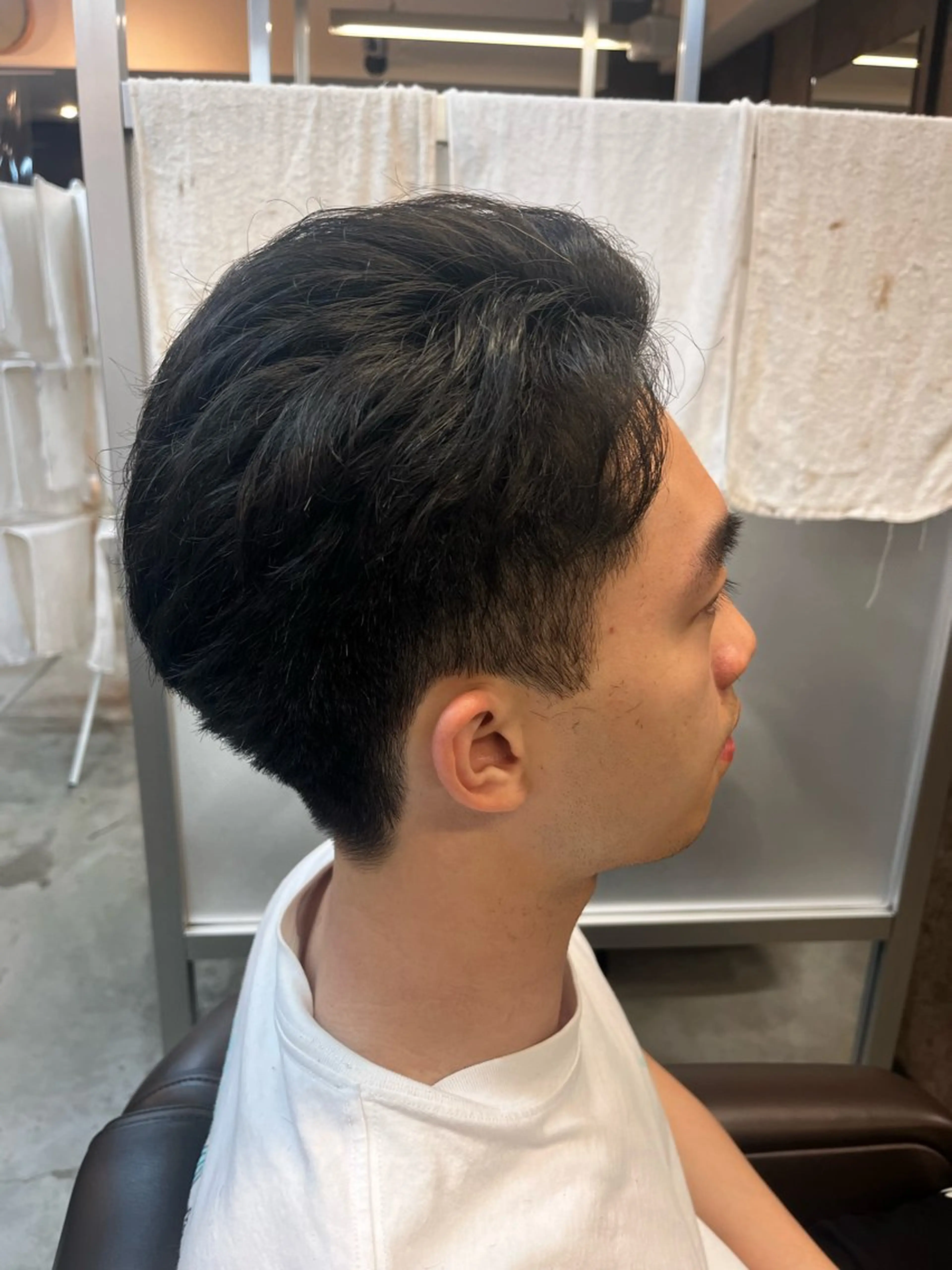 ショート メンズ 清水 寧生のヘアスタイル