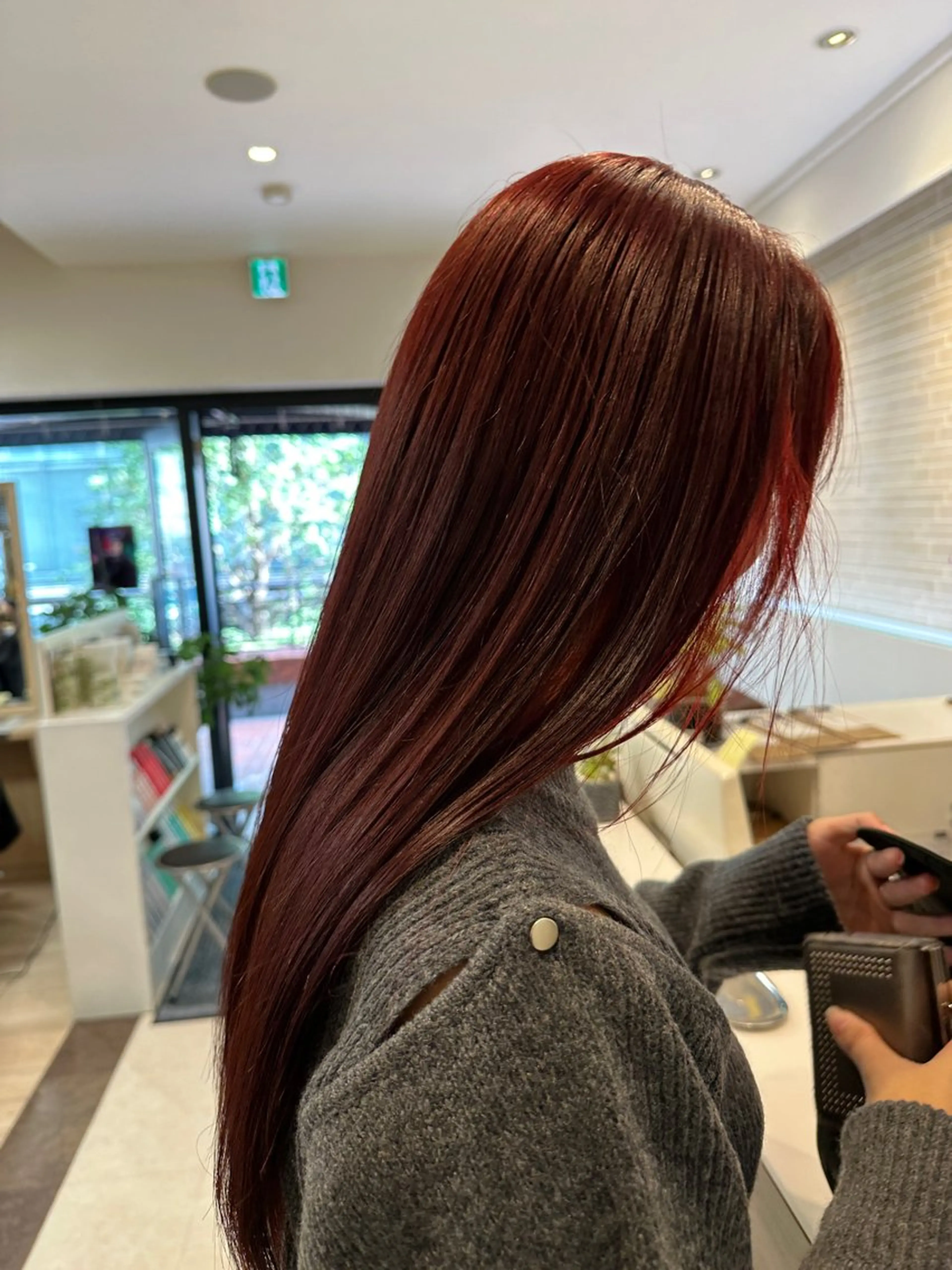 カラー ブリーチ ブリーチなしカラー ヘアカラー UMEDA RYUHEIのヘアスタイル