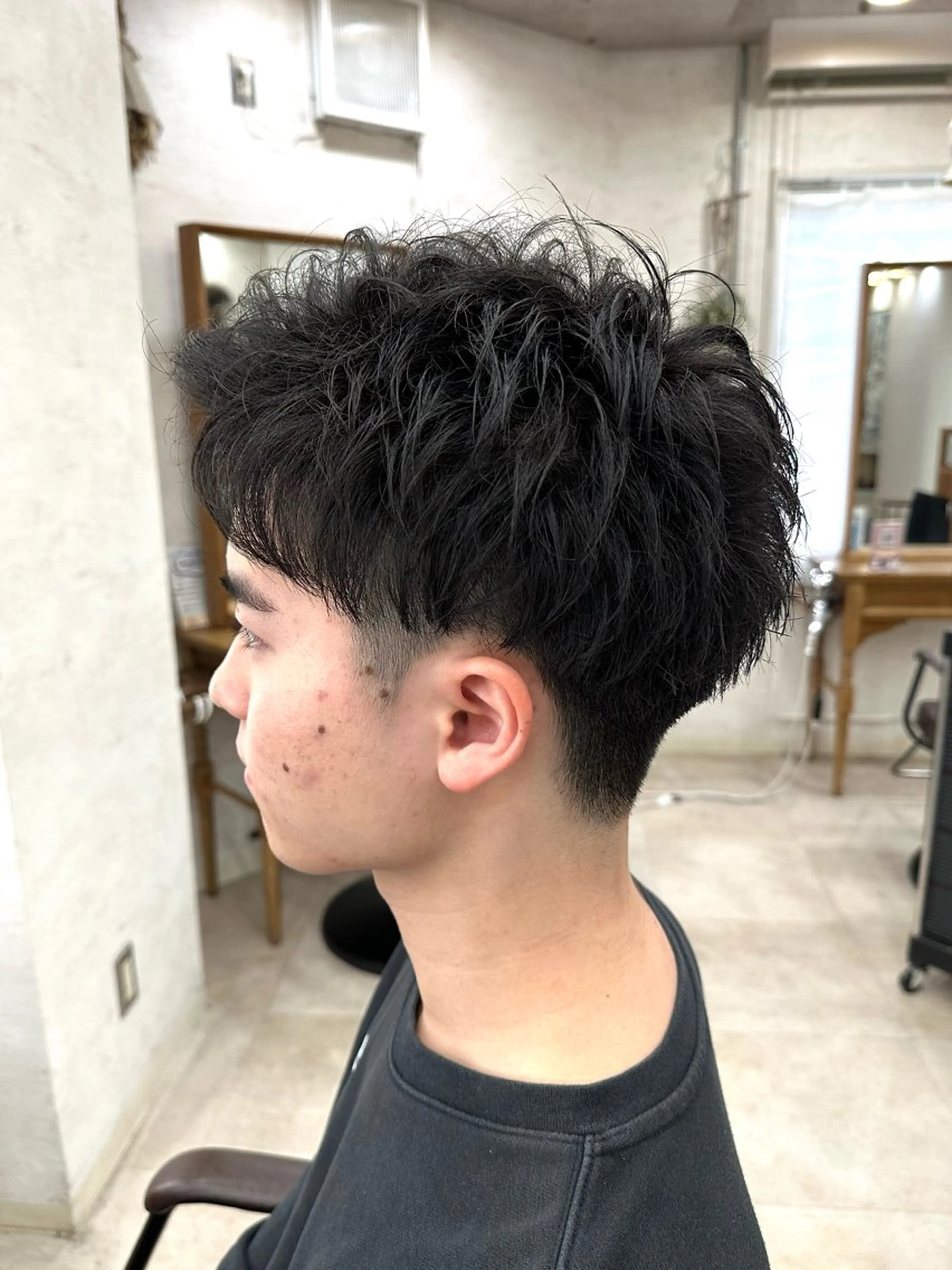 メンズカット＋炭酸プチスパの写真