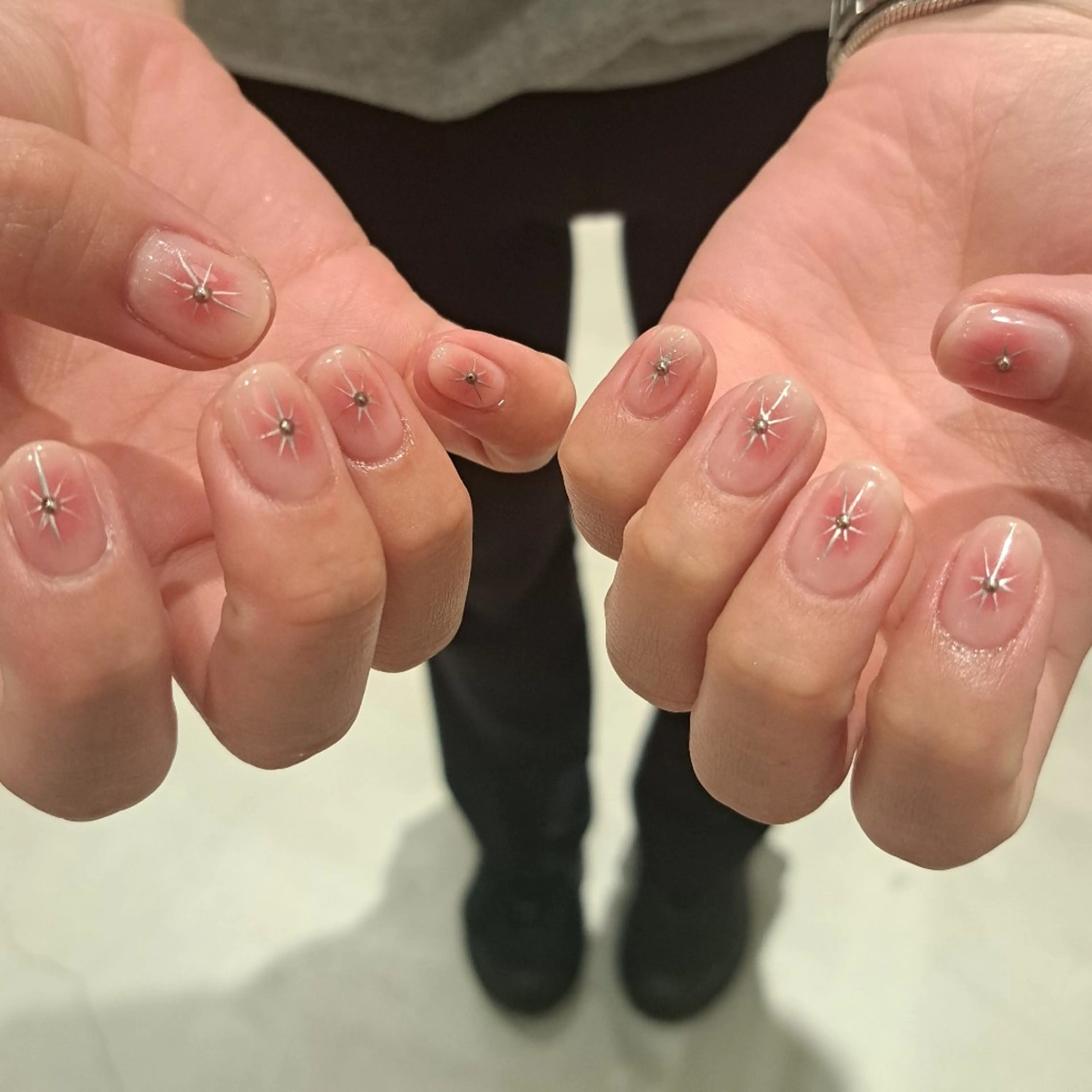 ネイル アートネイル ジェルネイル 持ち込み ショートネイル ハンドネイル Nail mood デザイン持ち込みokのネイルデザイン
