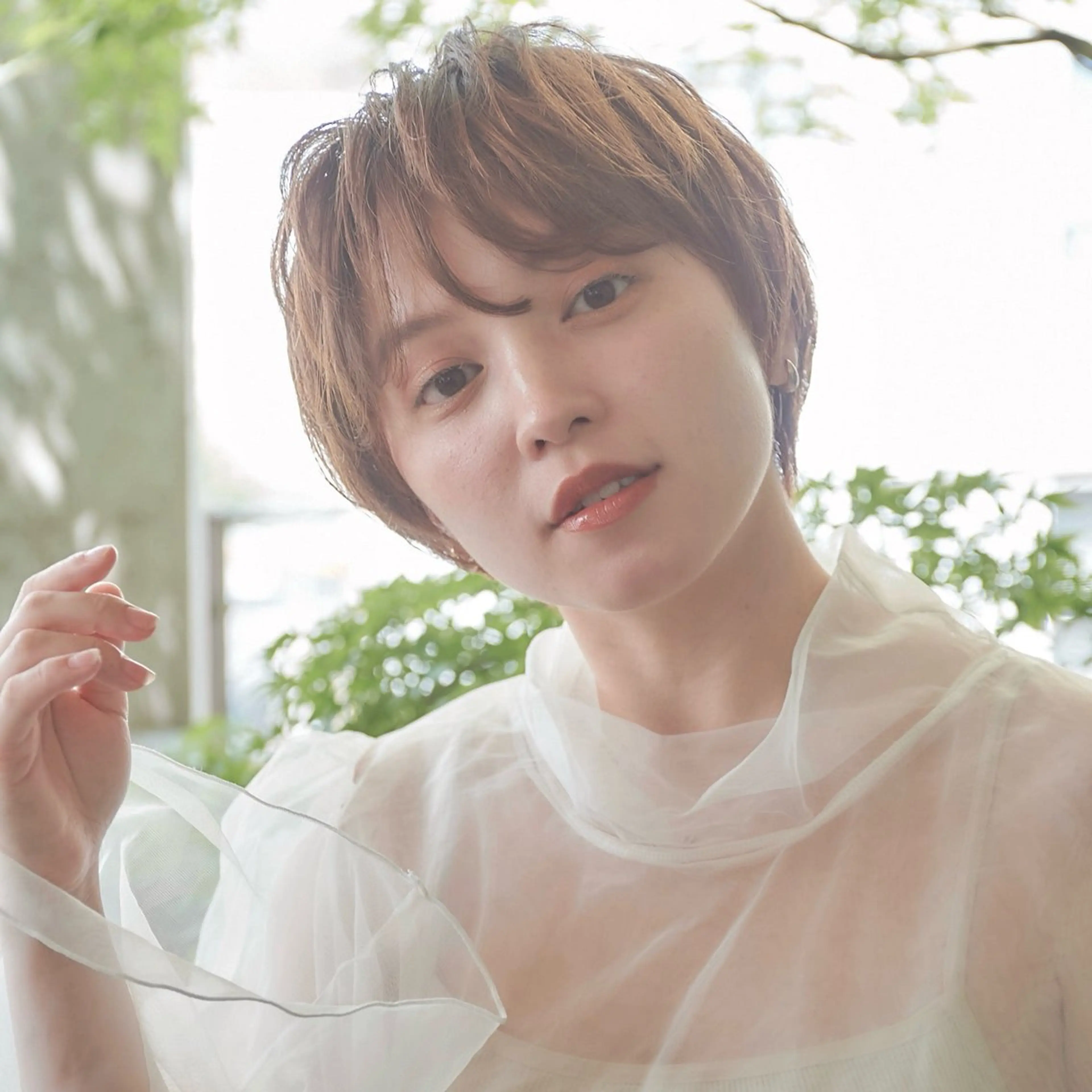 ショート カラー 🌷ショートレイヤー ヘッドスパ🌷鈴木のヘアスタイル