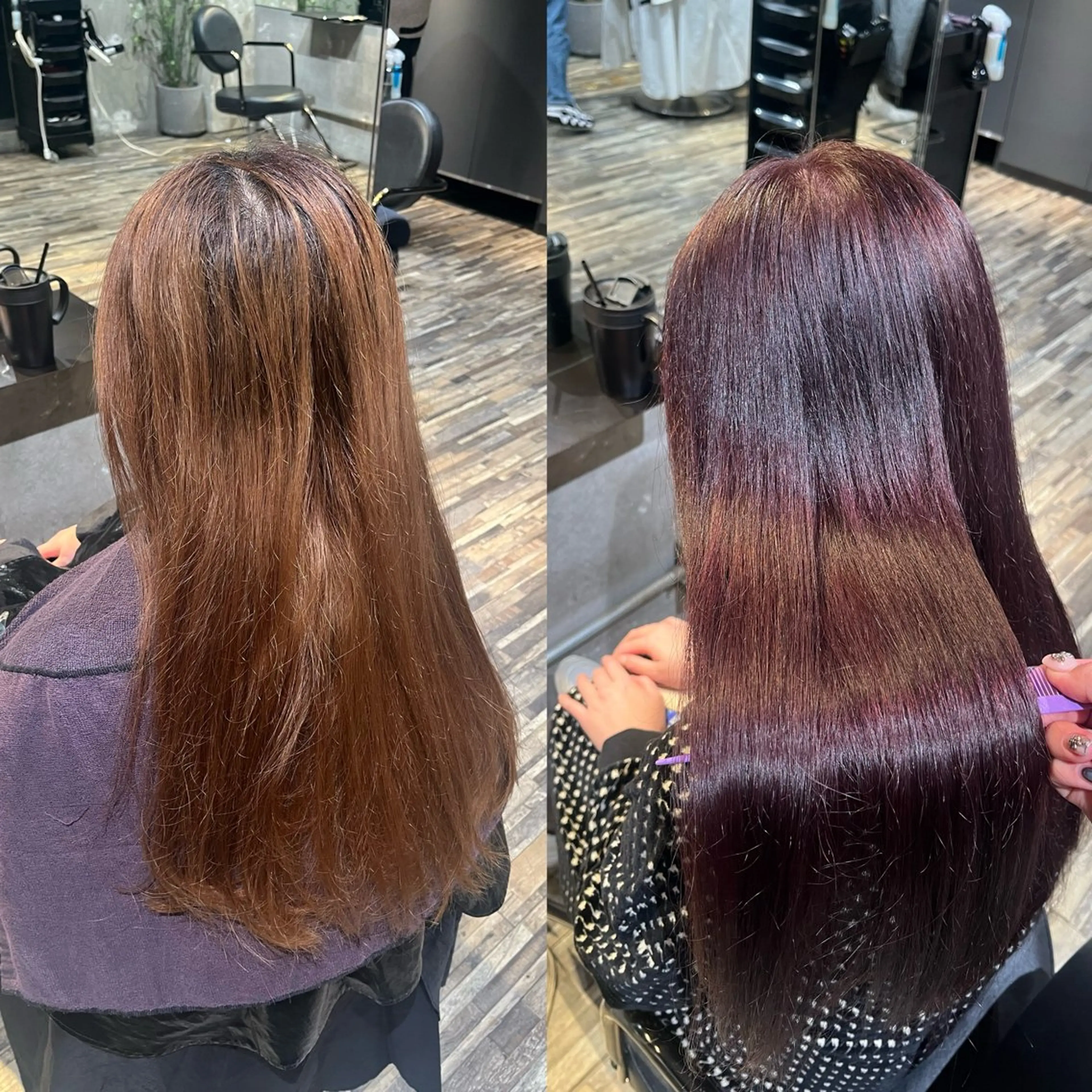 カラー ブリーチ 🦋Lond🦋 manakaのヘアスタイル