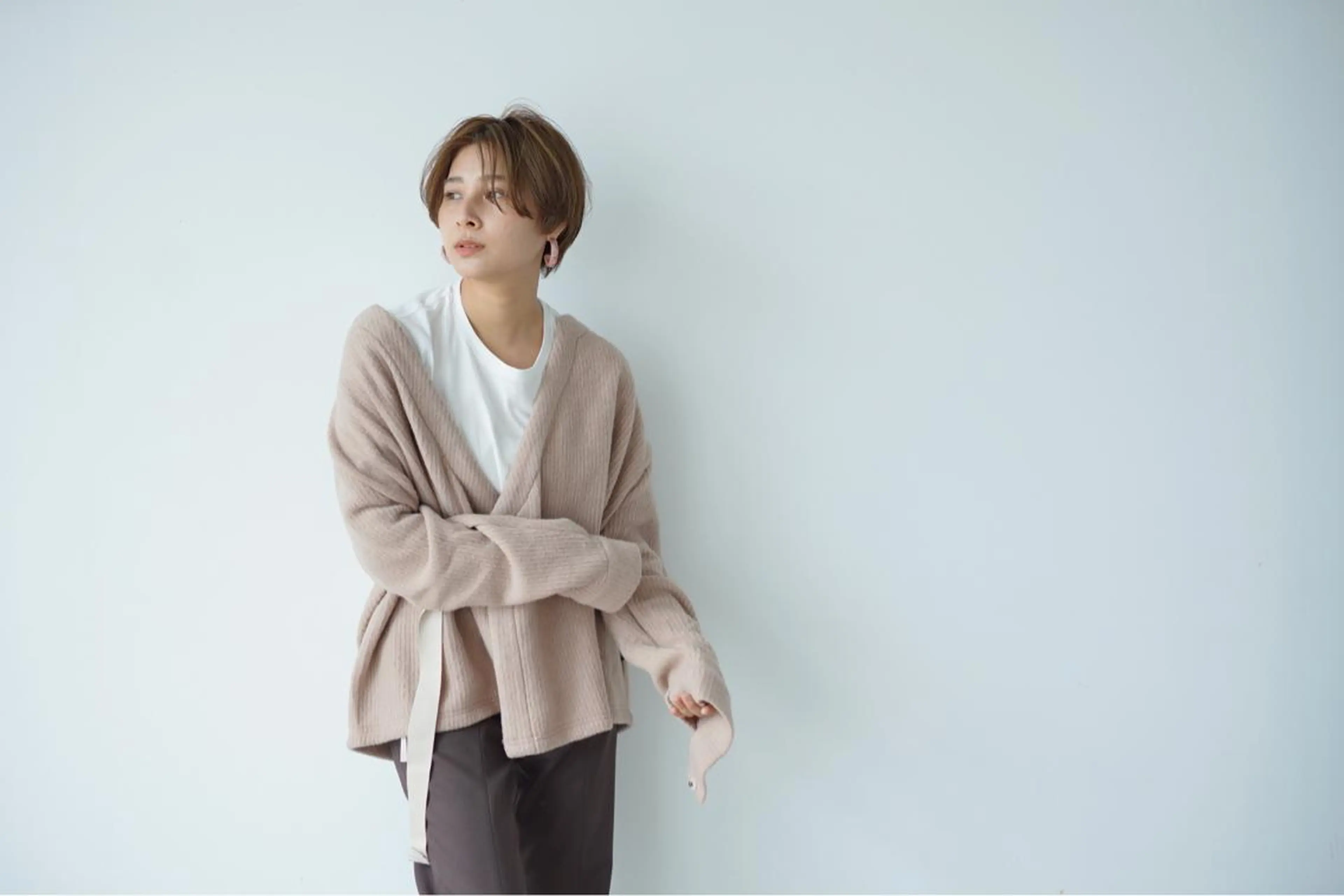 ショート カラー パーマ 竹本りんか/梅田/ 新大阪/天王寺のヘアスタイル