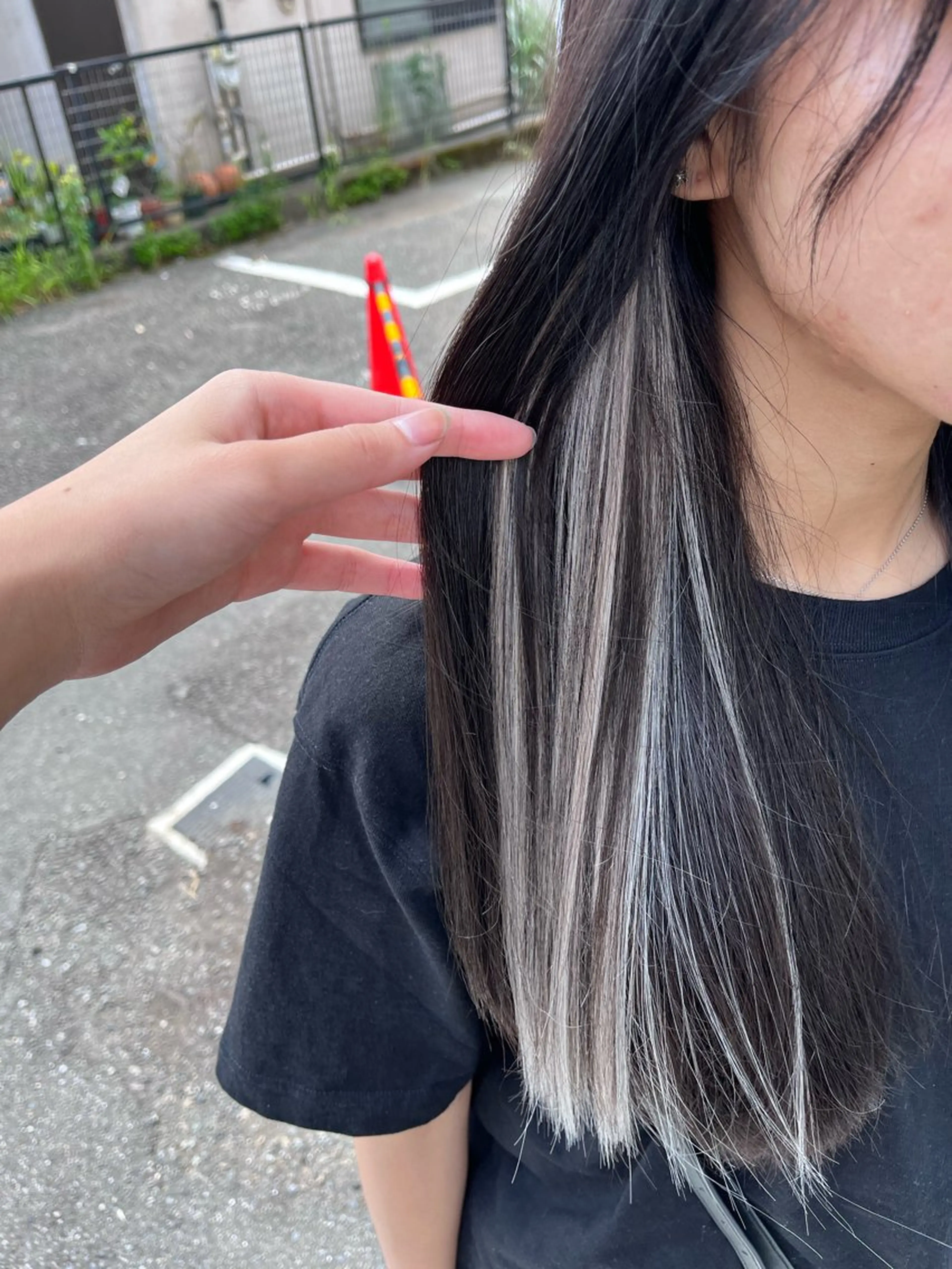 ロング エクステ ハイライト エクステ andArt所属・武原 虹音のヘアスタイル