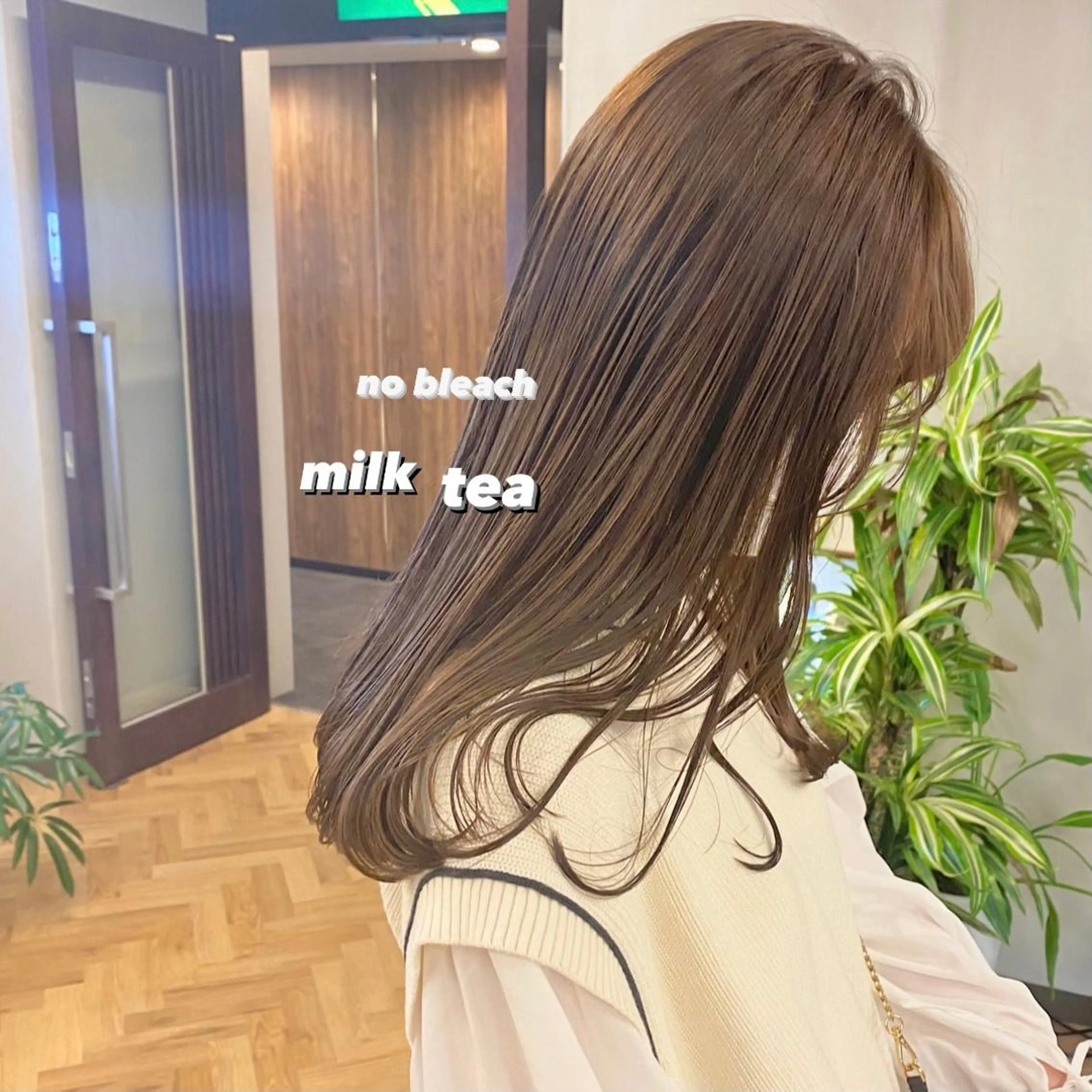 セミロング カラー パーマ ヘアアレンジ メンズ キッズ ネイル マツエク・マツパ メンズブリーチ ブリーチ ブリーチなしカラー カット ヘアカラー トリートメント EMANON梅田店所属・前川 朋香のヘアスタイル