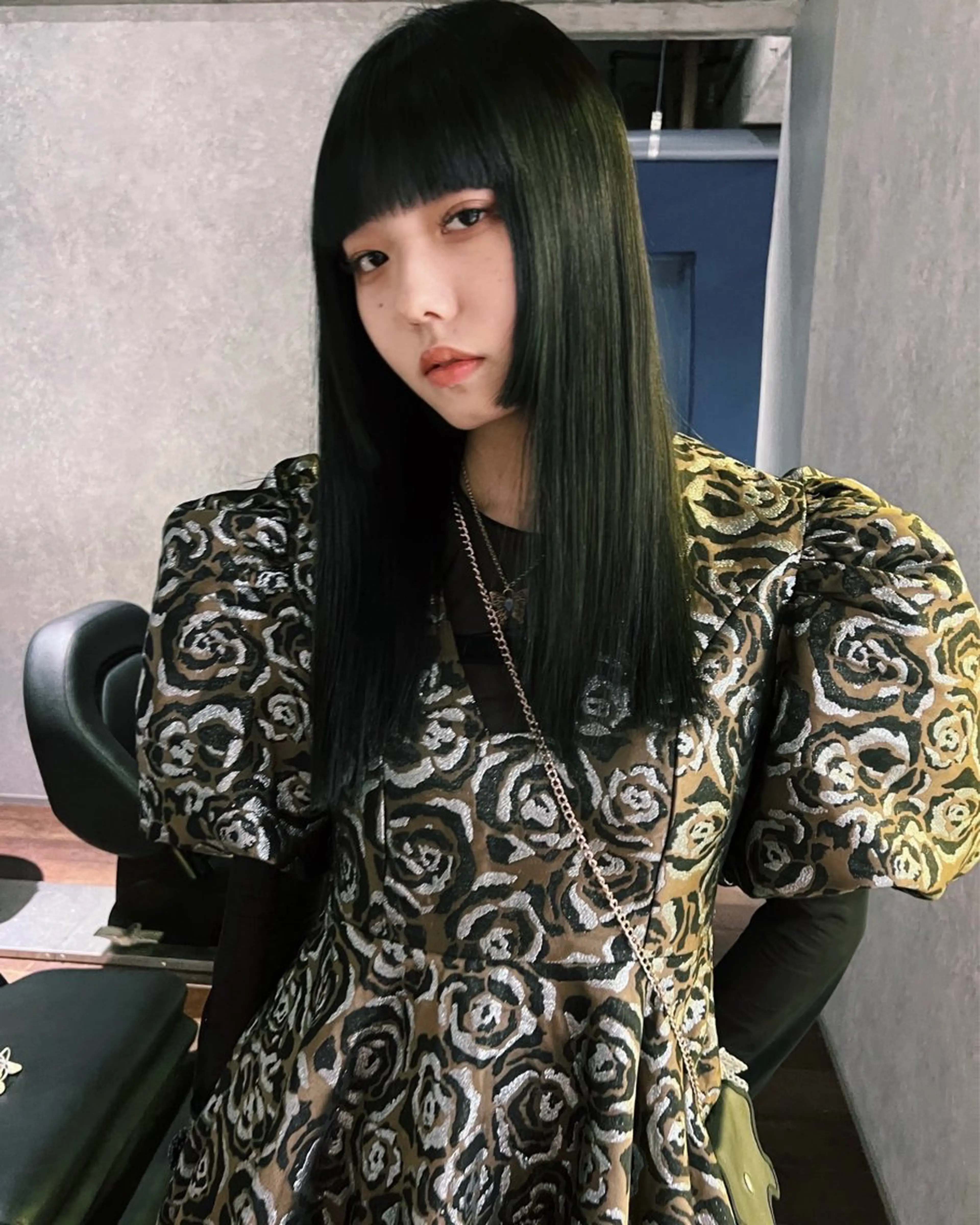 ロング カラー カット 縮毛矯正 トリートメント 🧡色落ちまで2度綺 麗なカラー🧡ヨシキのヘアスタイル