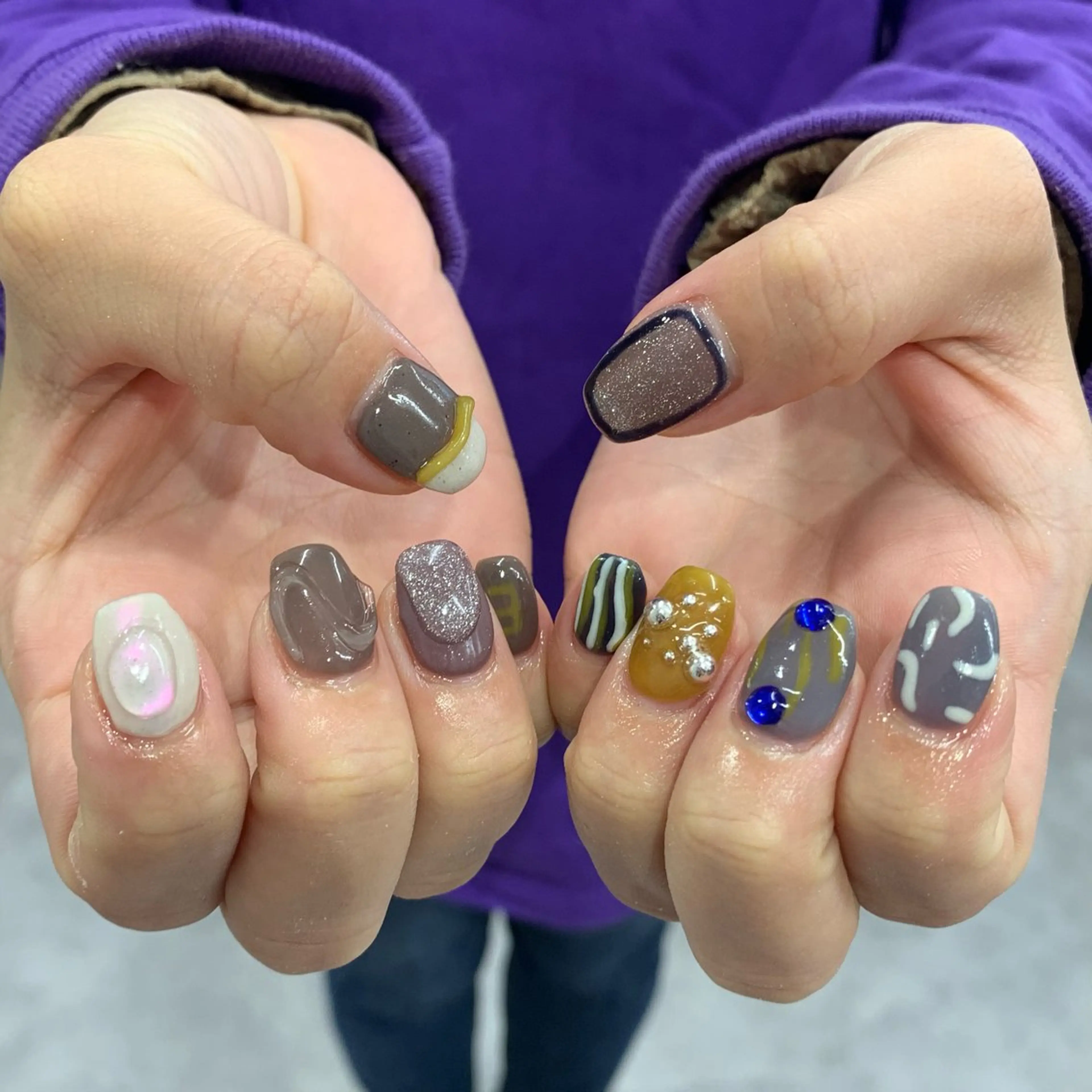 ネイル マキノ ユイのネイルデザイン