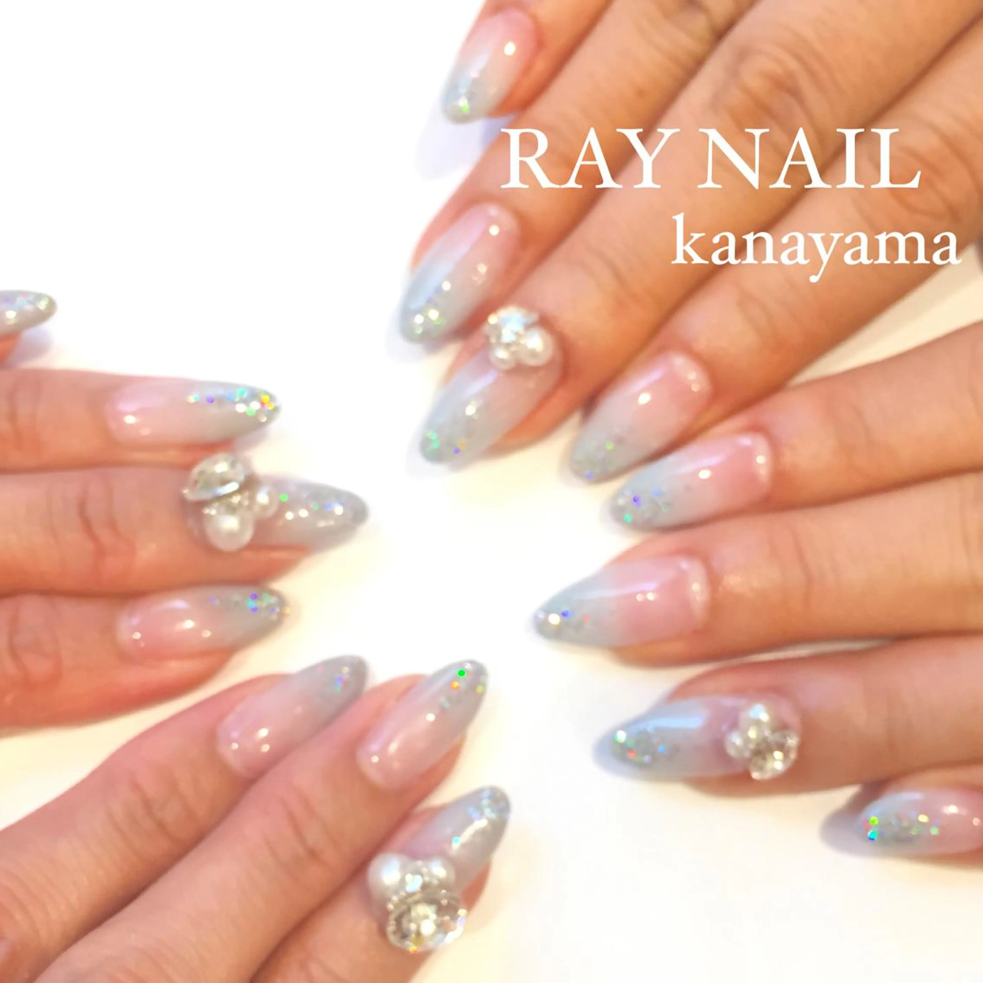 ネイル おそろいネイル Arowa 伊田のネイルデザイン