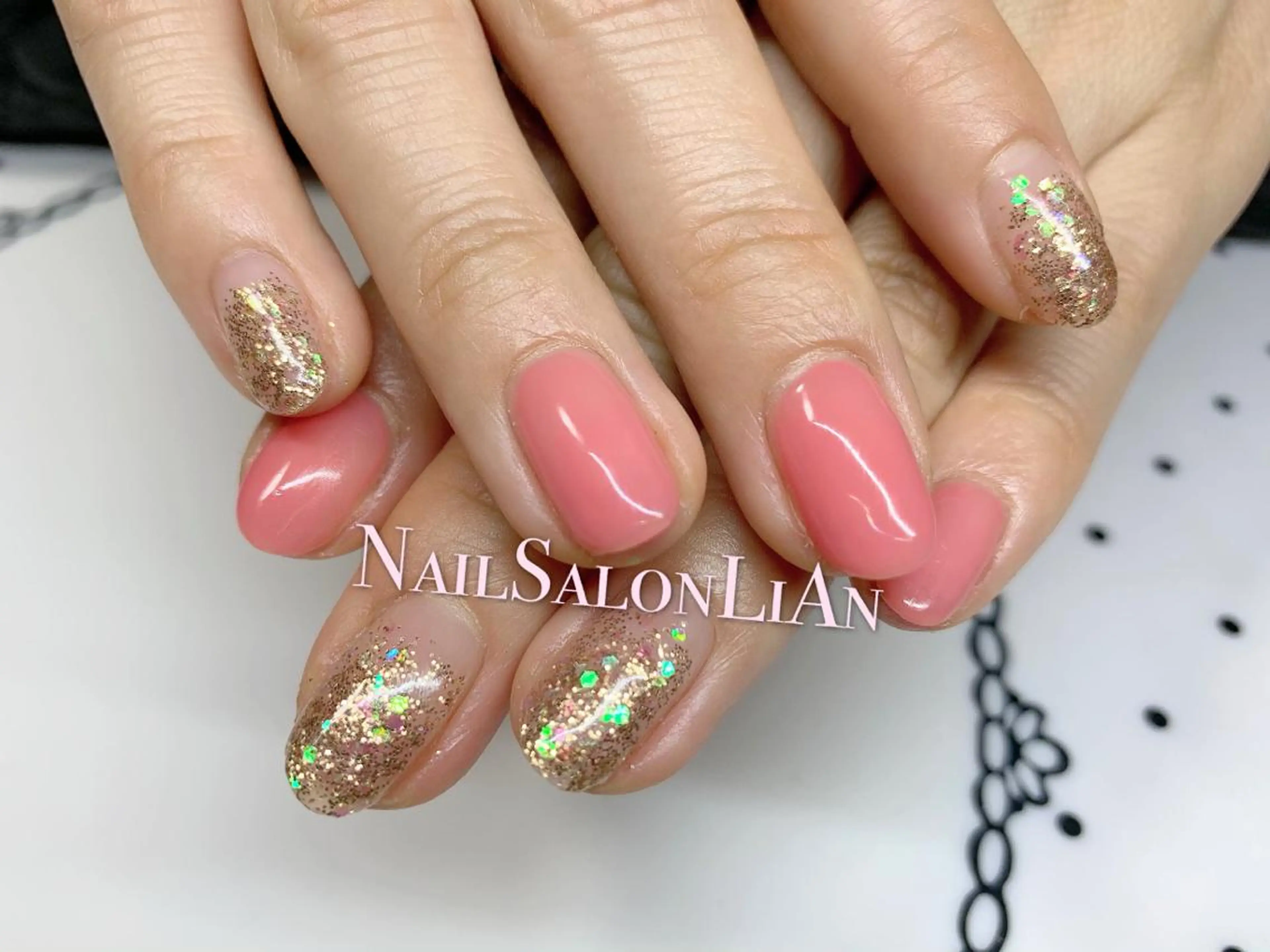 ネイル シンプルネイル NailSalon LiAnのネイルデザイン
