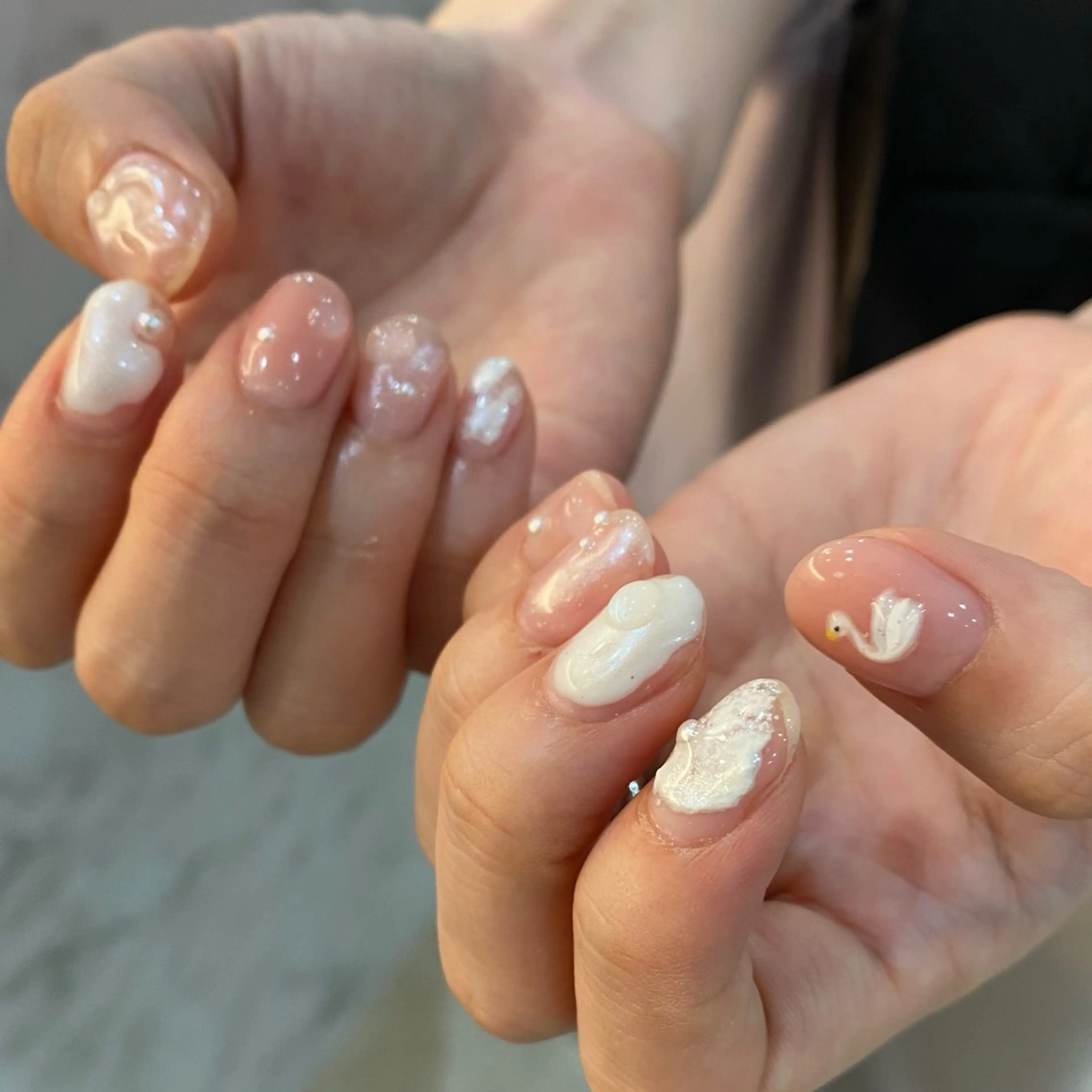 ネイル nano/きもかわ nail🐬🫧のネイルデザイン