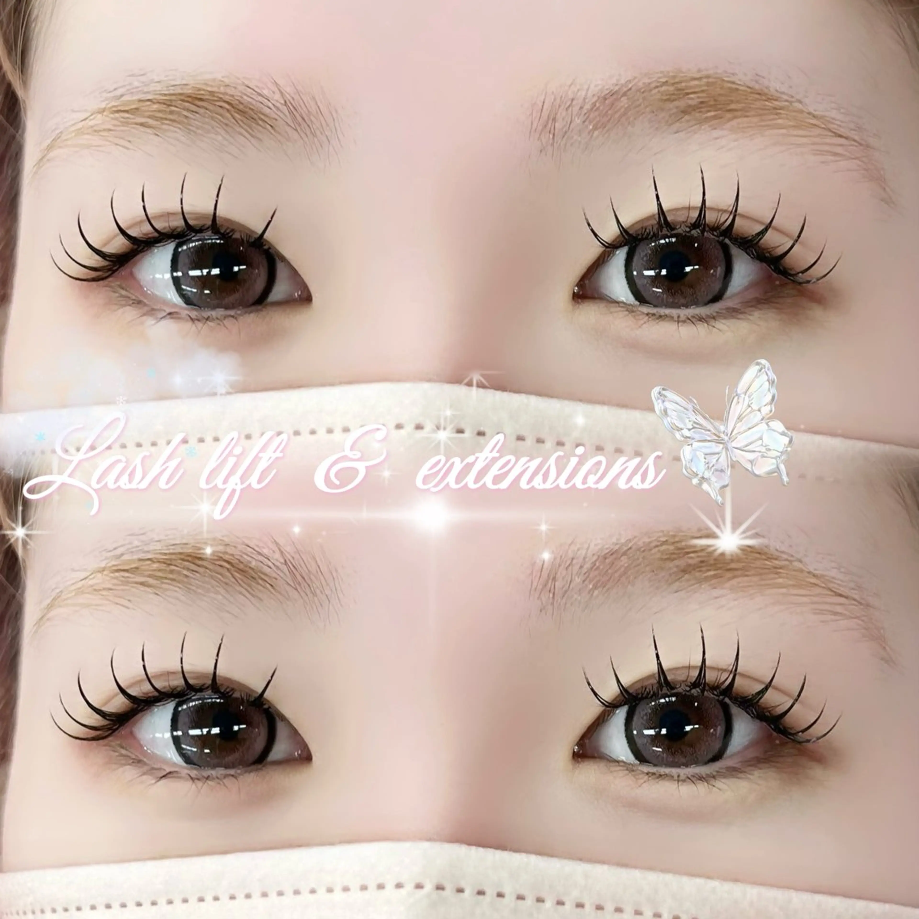 🌼パリエク🌼フラットラッシュ120本まで付け放題🧁⸝⸝꙳ 《コーティング仕上げ付》の写真