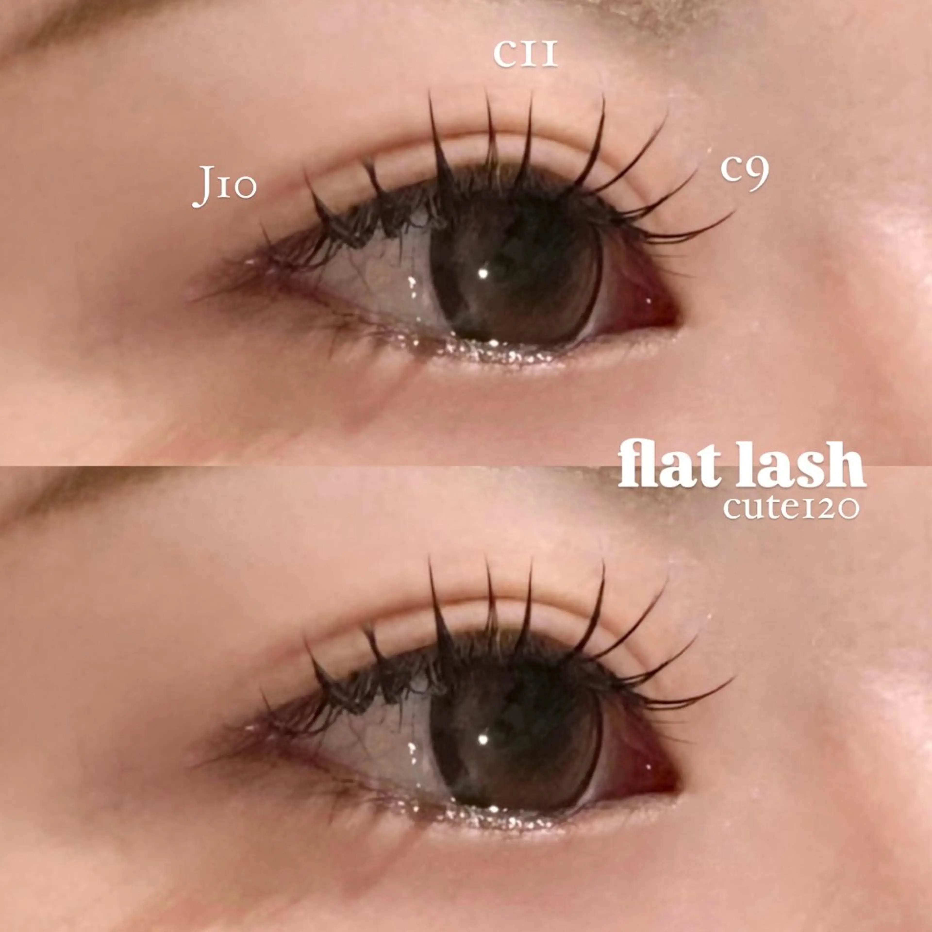 【👀マツエク】似合わせデザイン✨フラットマットラッシュ(​〜​120本)の写真