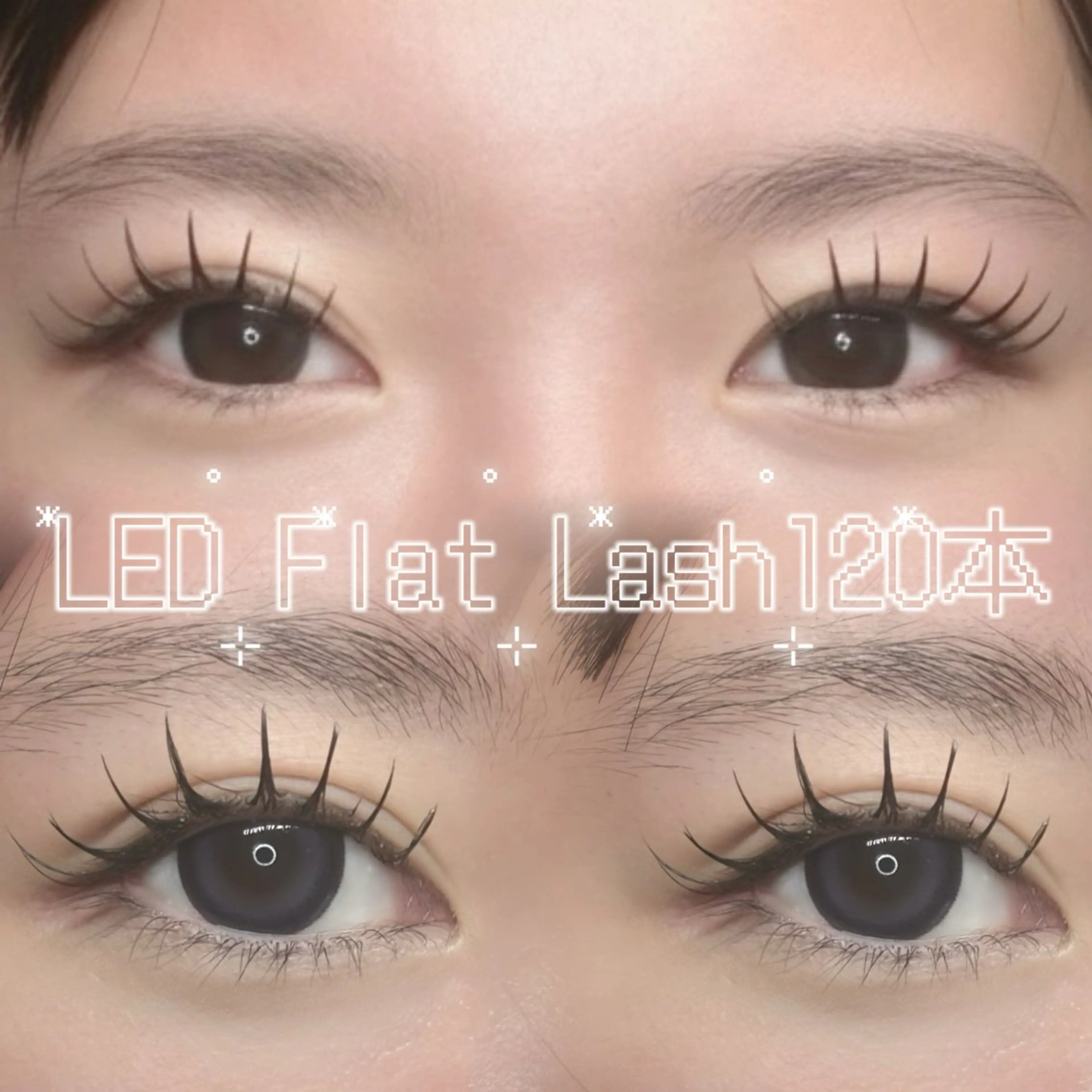 LEDフラットラッシュ120本の写真