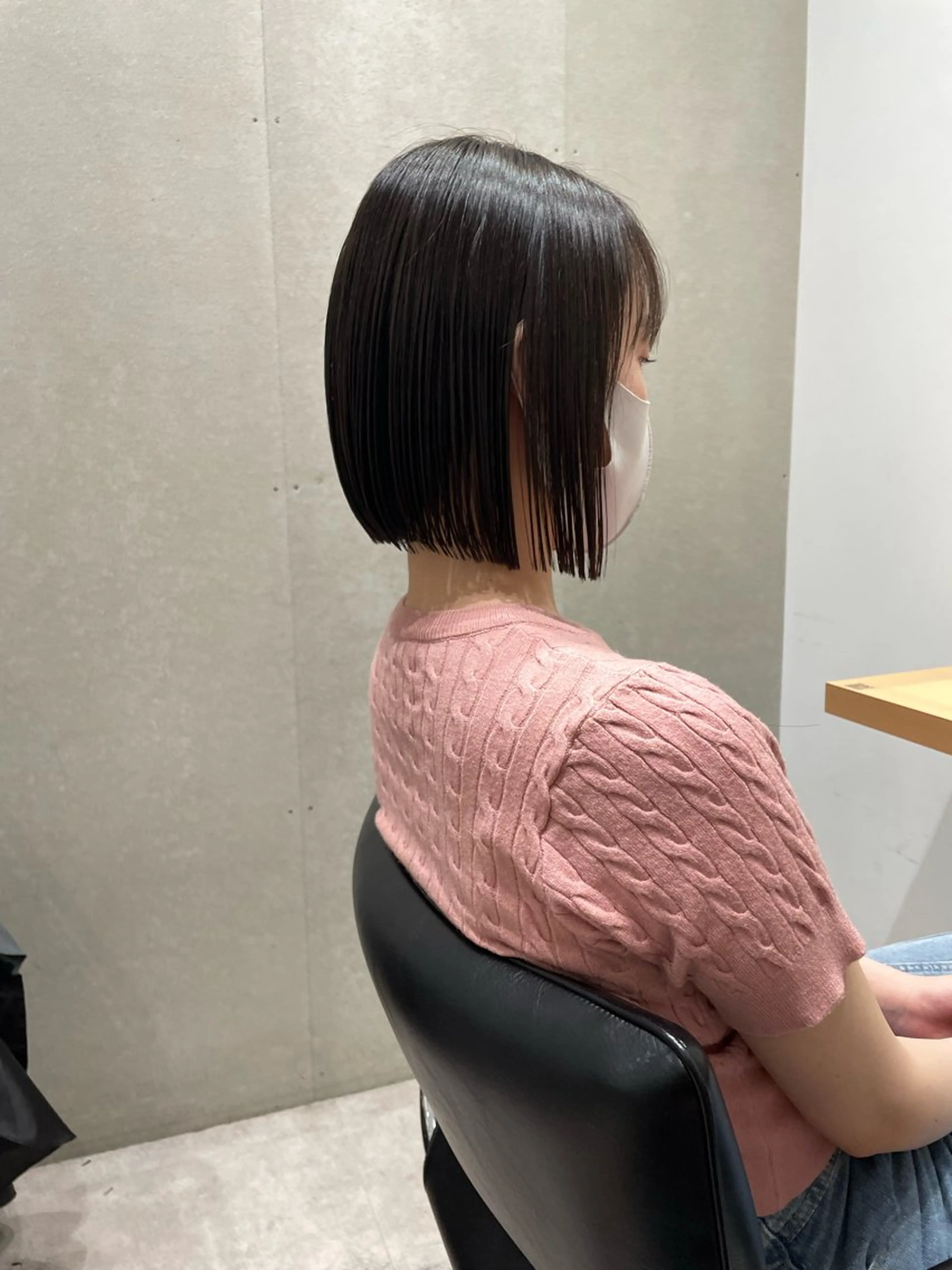 ミディアム カラー カット ヘアカラー 小坂 郁美のヘアスタイル