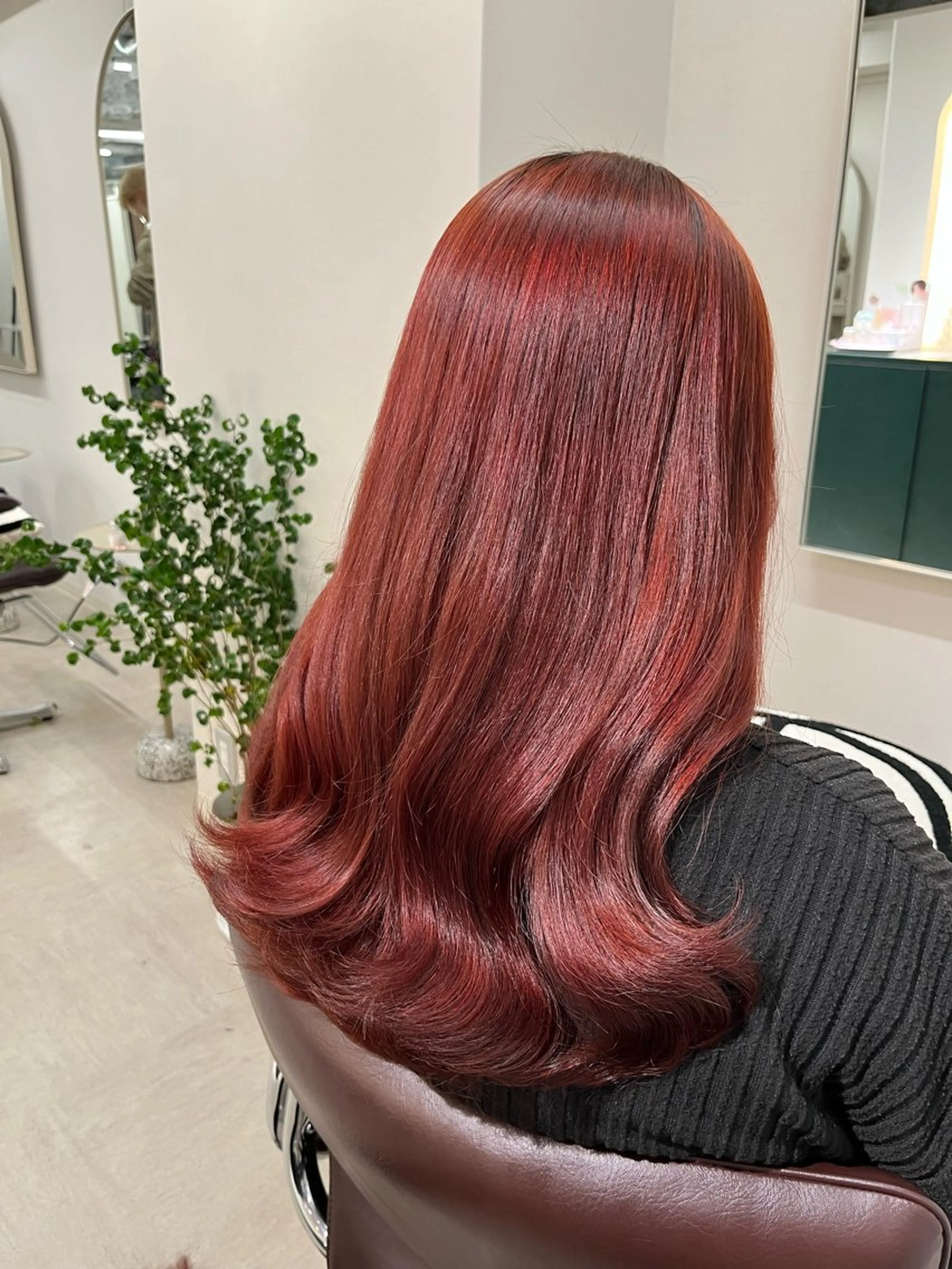 ミディアム カラー ブリーチ ヘアカラー トリートメント 🦋レイヤー職人 猪瀬玲奈🦋のヘアスタイル