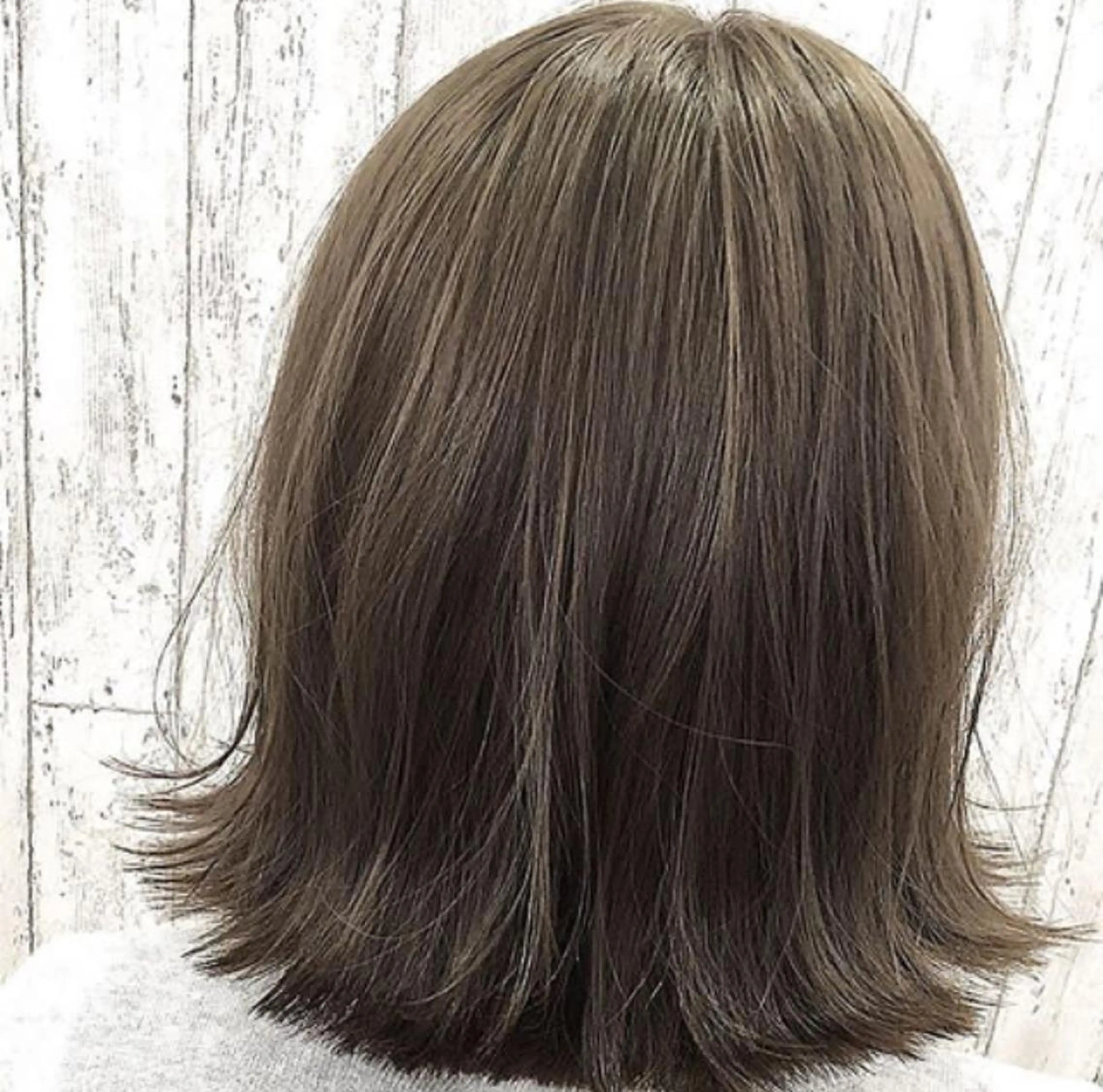 ミディアム カラー アッシュ レイヤーカットモデル 募集/藤原一真のヘアスタイル