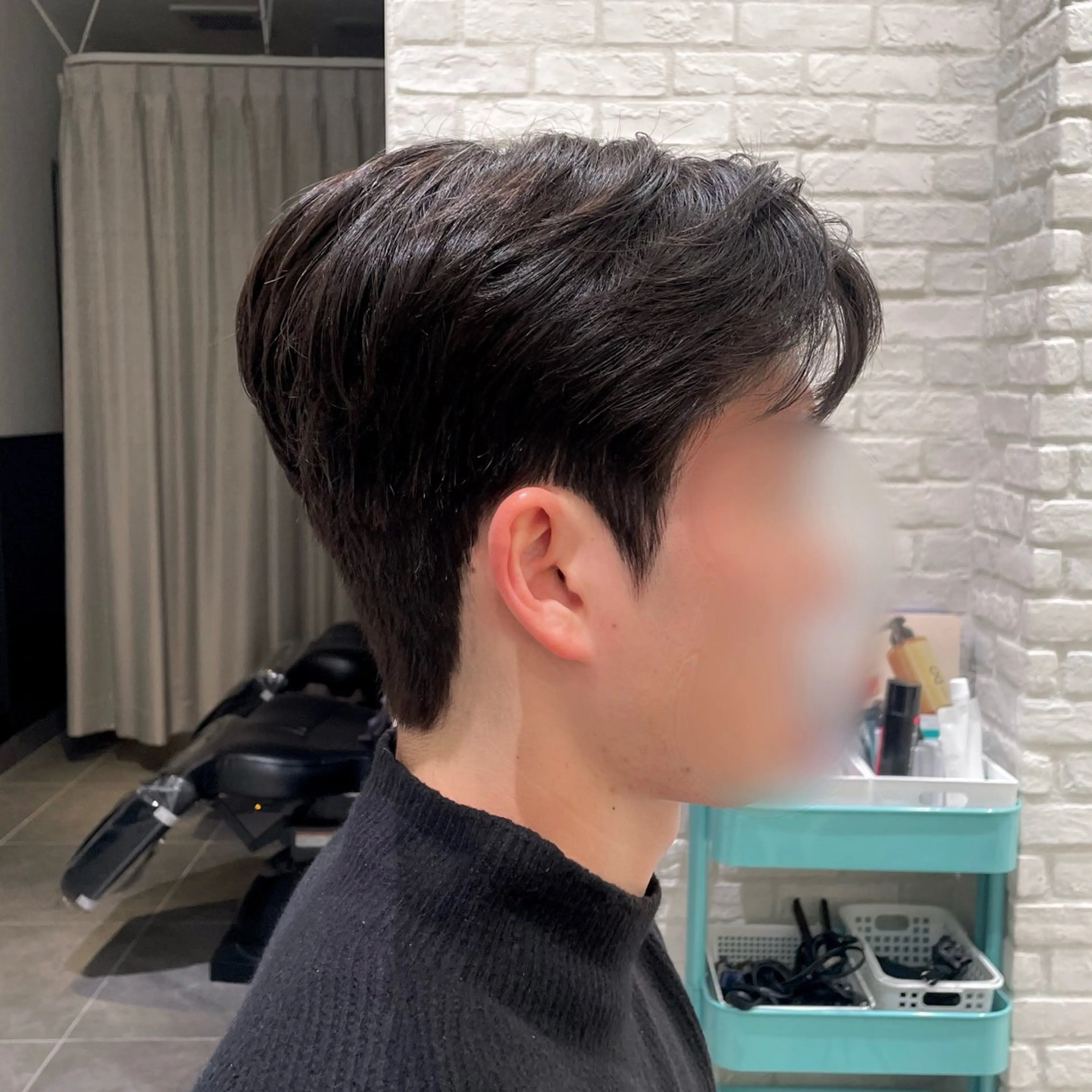 パーマ ヘアアレンジ メンズ パク・ボミン小野リエ 韓国ハーフ🦊のその他イメージ