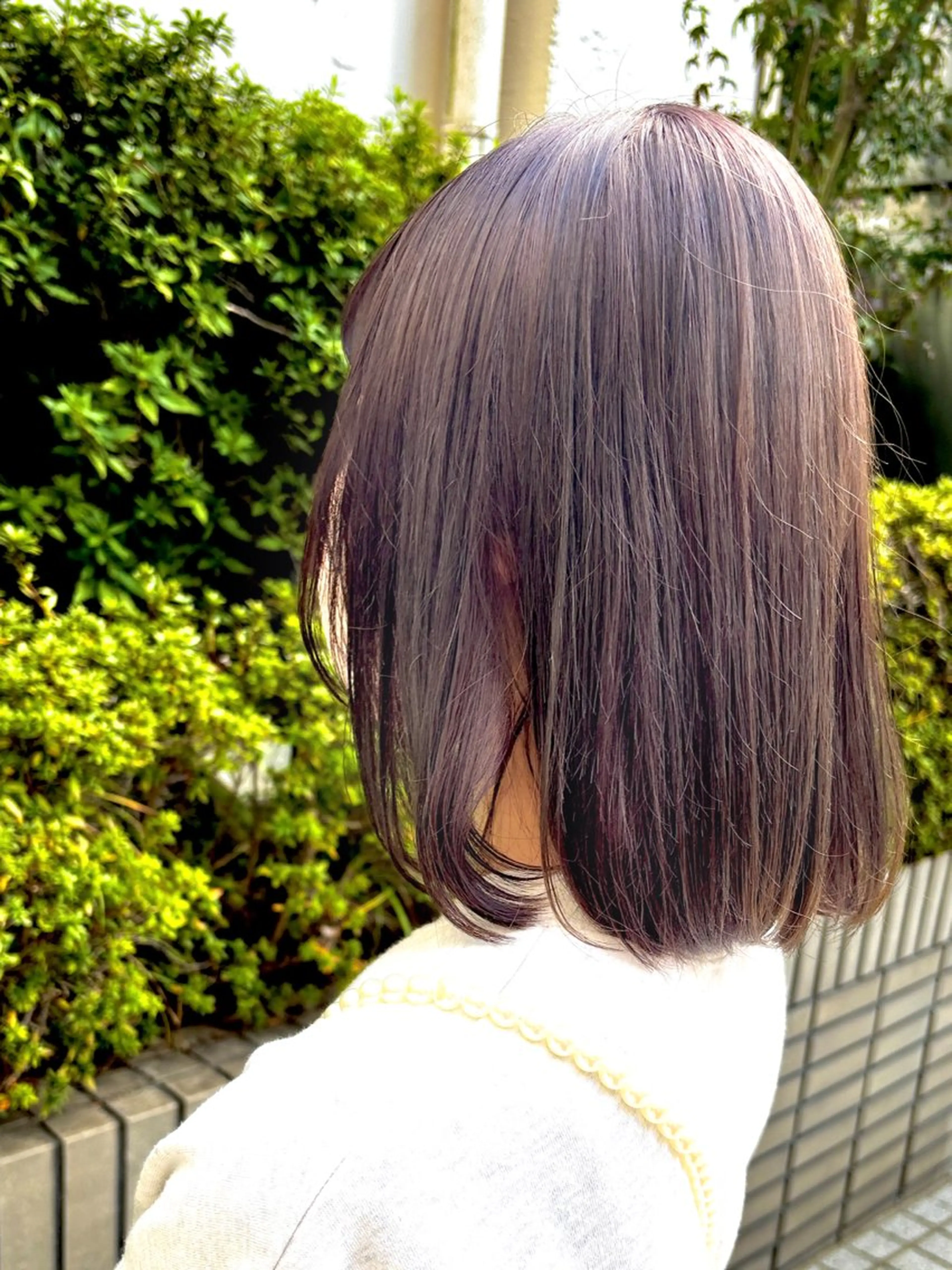 ミディアム ヘアカラー トリートメント . kanokoのヘアスタイル