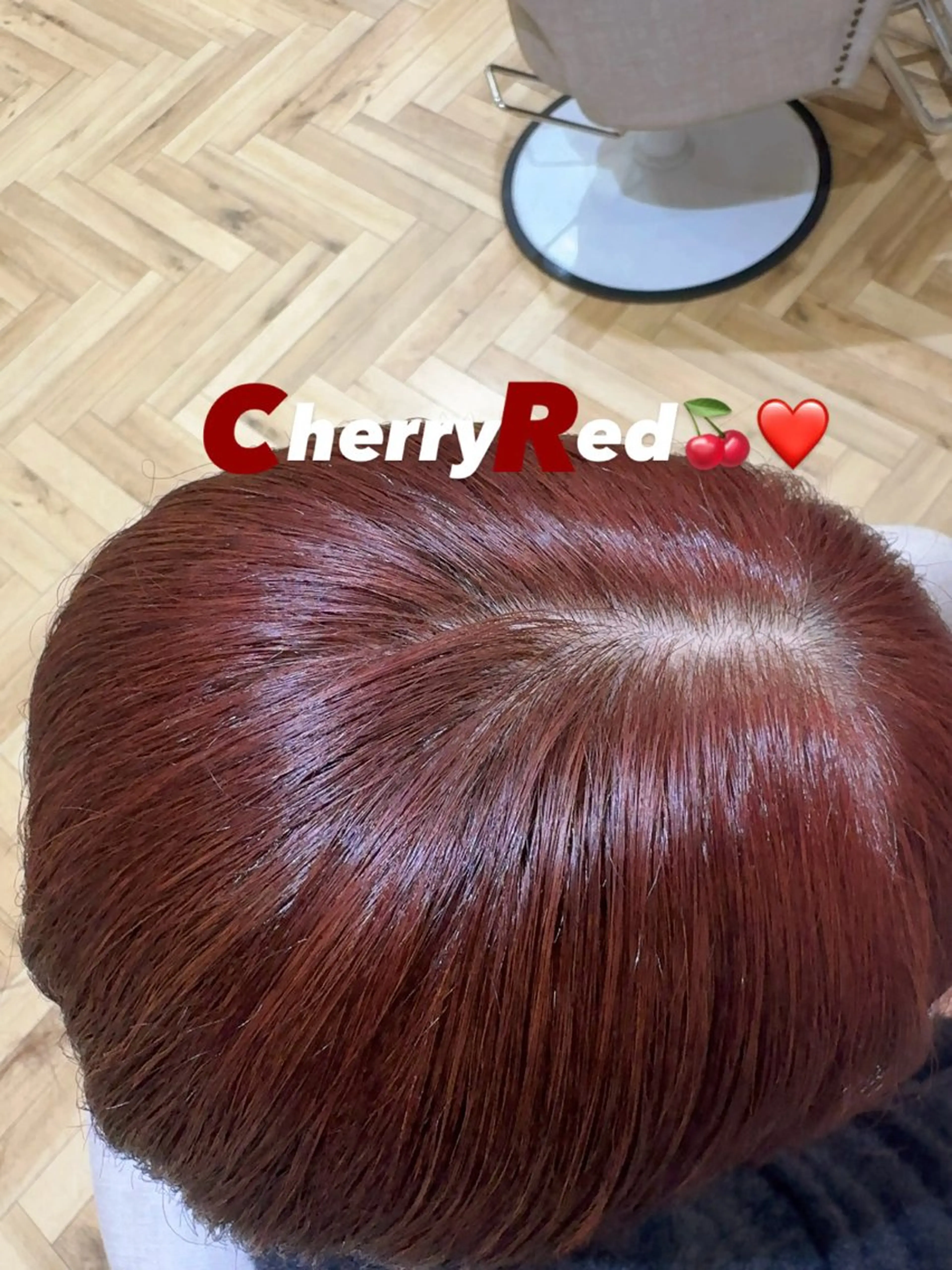 ミディアム カラー ブリーチ ダブルカラー ブリーチなしカラー レッドカラー カット ヘアカラー トリートメント 🌷MIREA🌷 LUANA 難波店のヘアスタイル