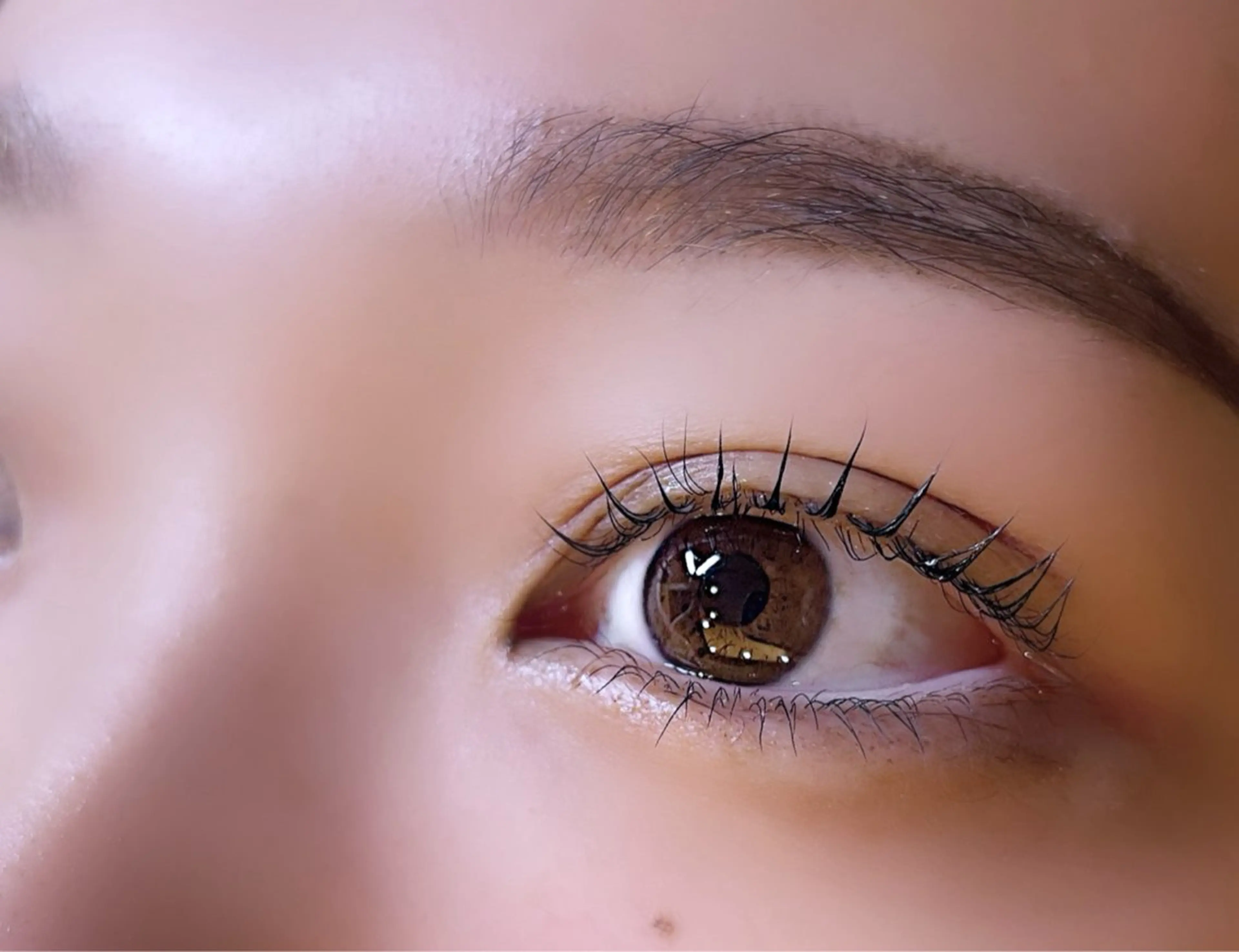 マツエク・マツパ マツパ mika❤︎まつげ| 眉毛|束感のマツエク・マツパデザイン