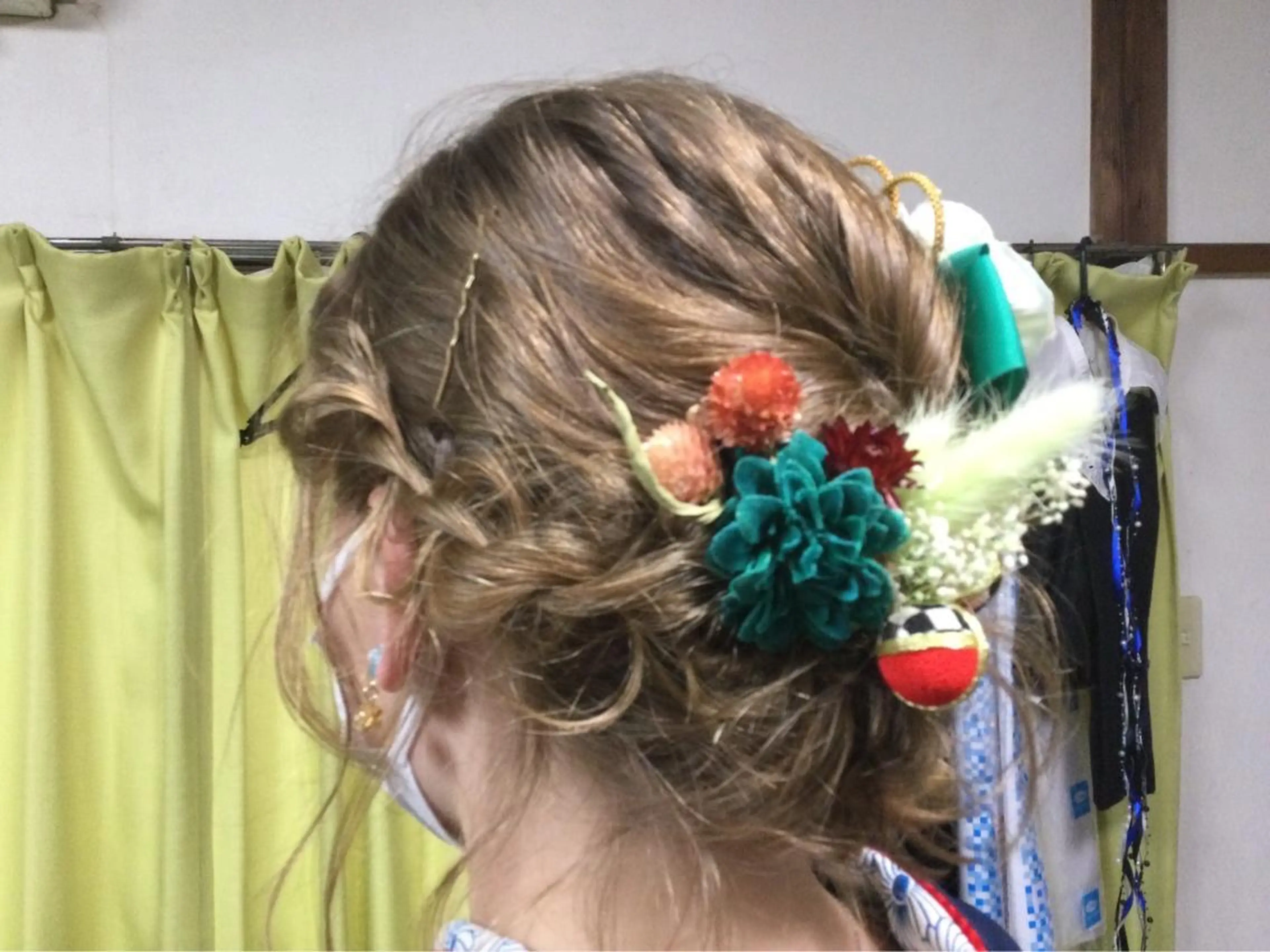 ヘアアレンジ 成人式 成沢 モニカのヘアスタイル