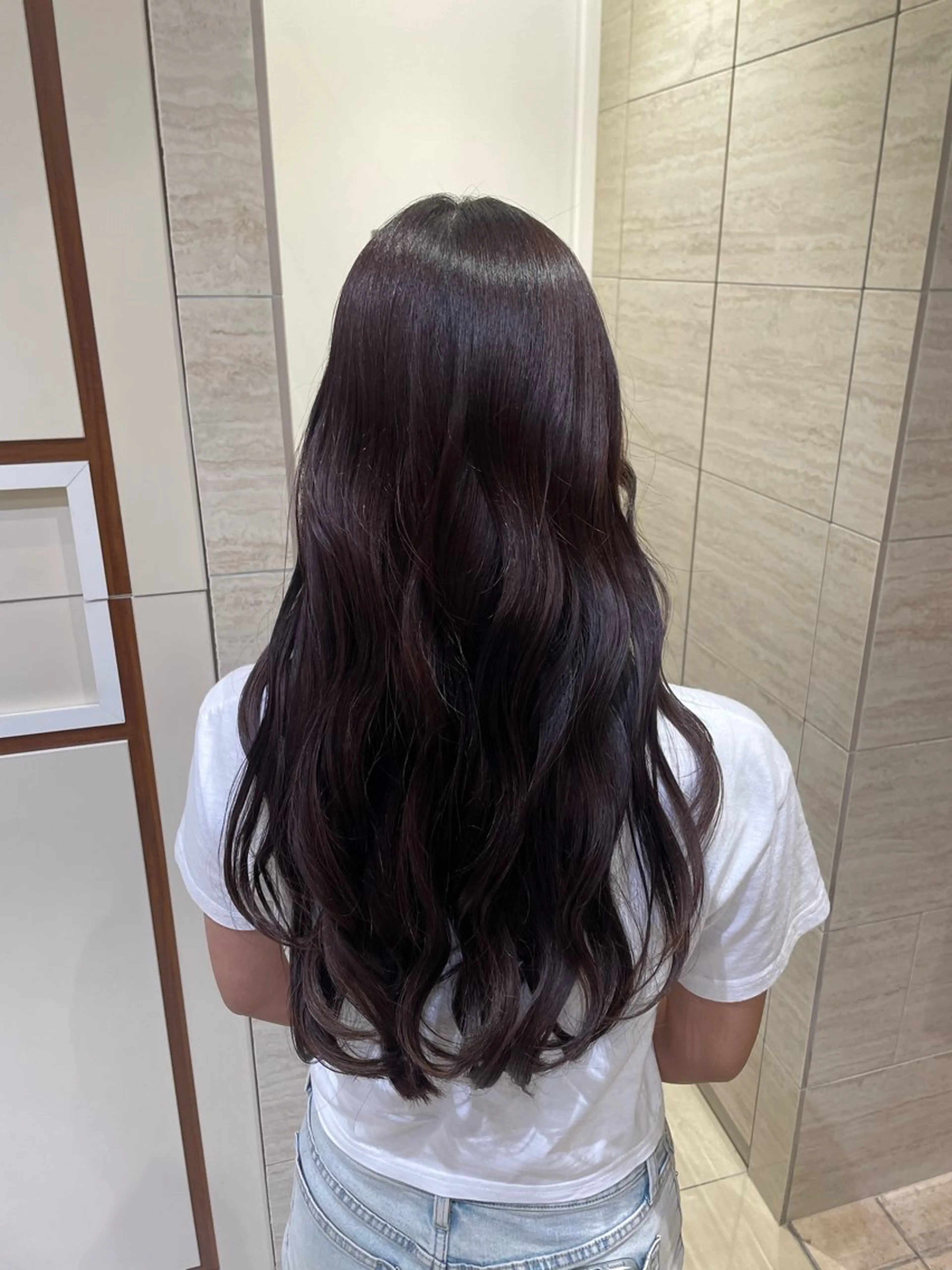 ロング ICHINA🦋寒色 /青髪/艶髪/大船のヘアスタイル