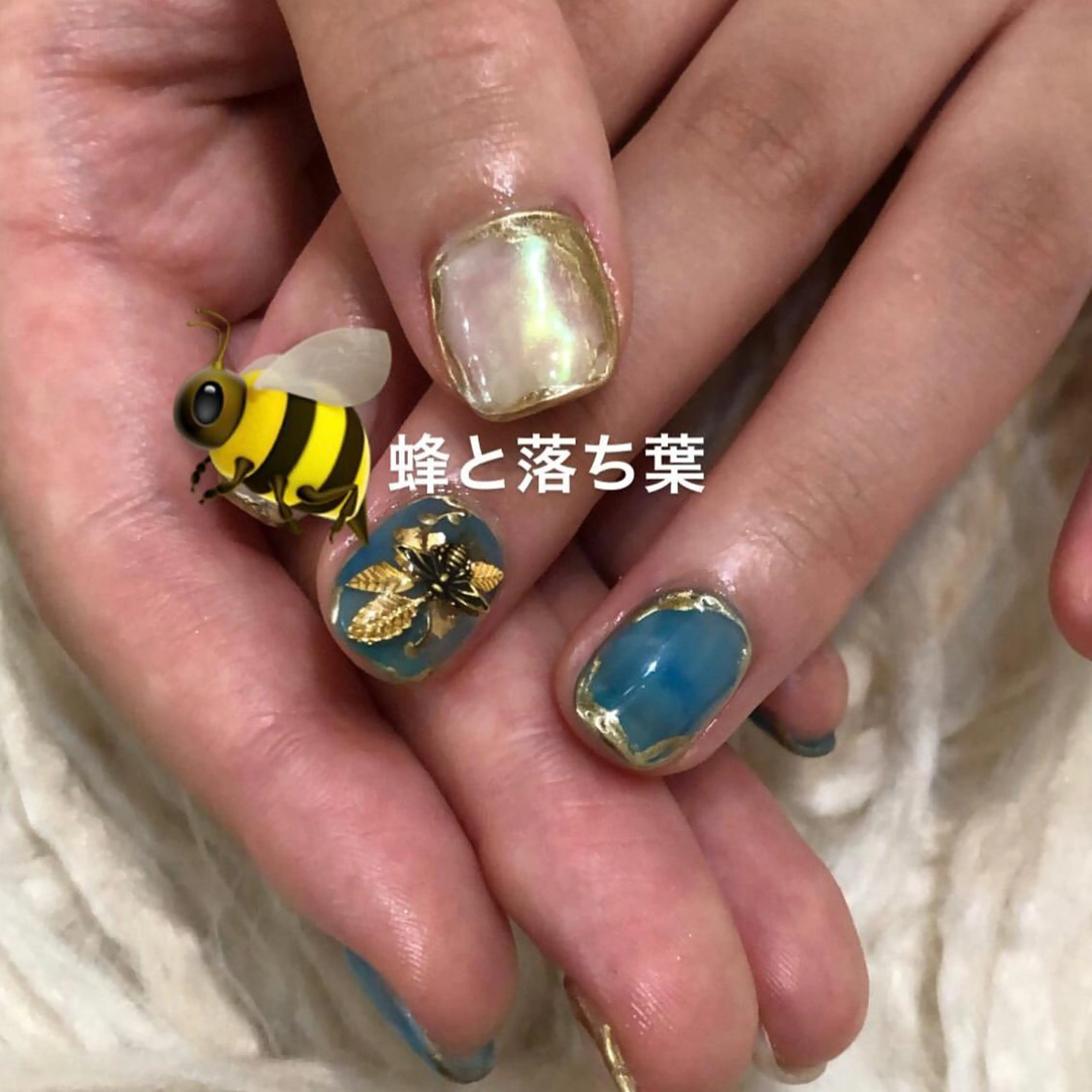 ミディアム ネイル ハンドネイル T. Kasumiのネイルデザイン