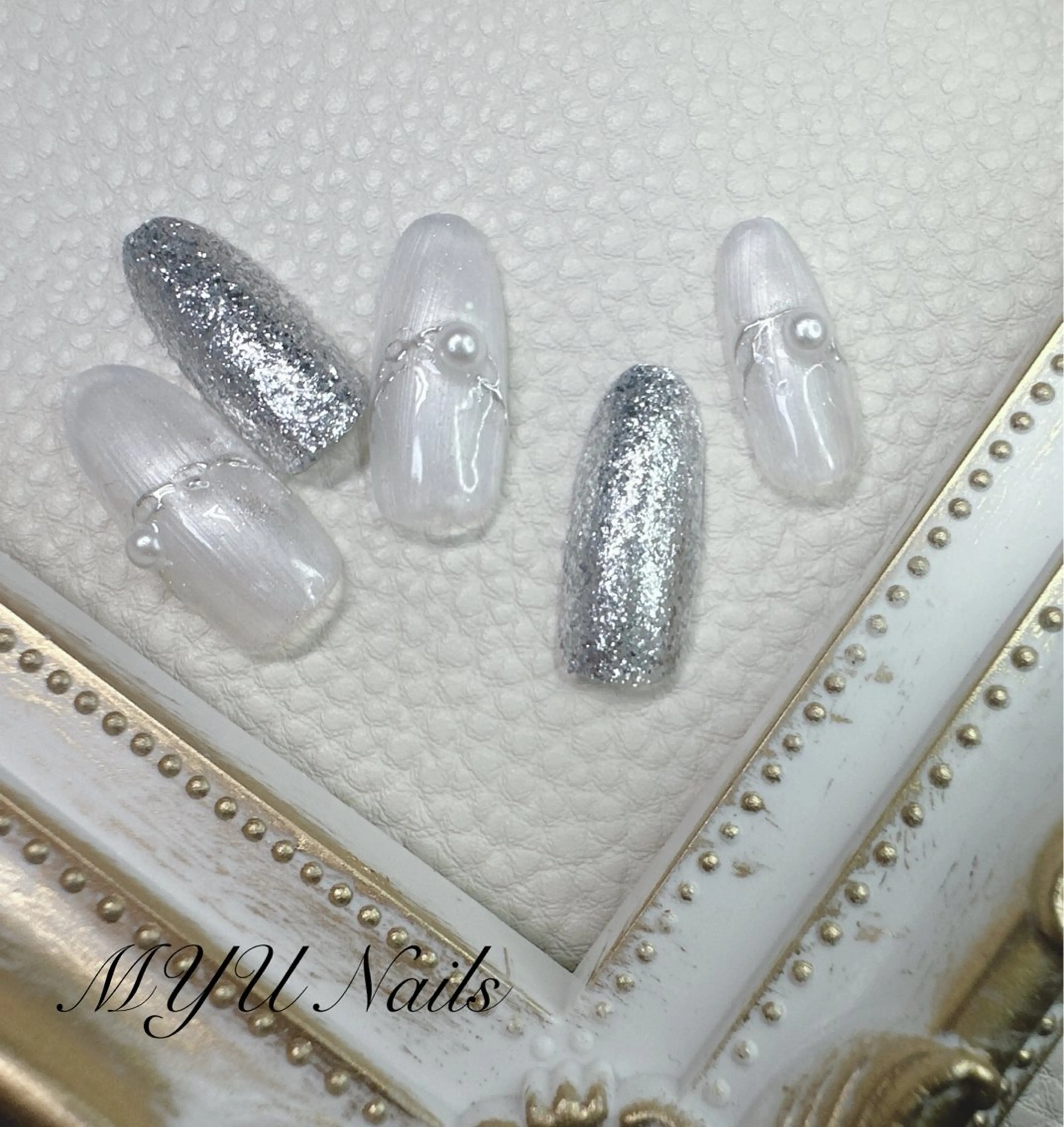 ネイル フラッシュネイル ジェルネイル ラメ(グリッター) 持ち込み ニュアンスネイル ハンドネイル MYU Nails所属・ニュアンスネイル🌈 MYU Nailsのネイルデザイン