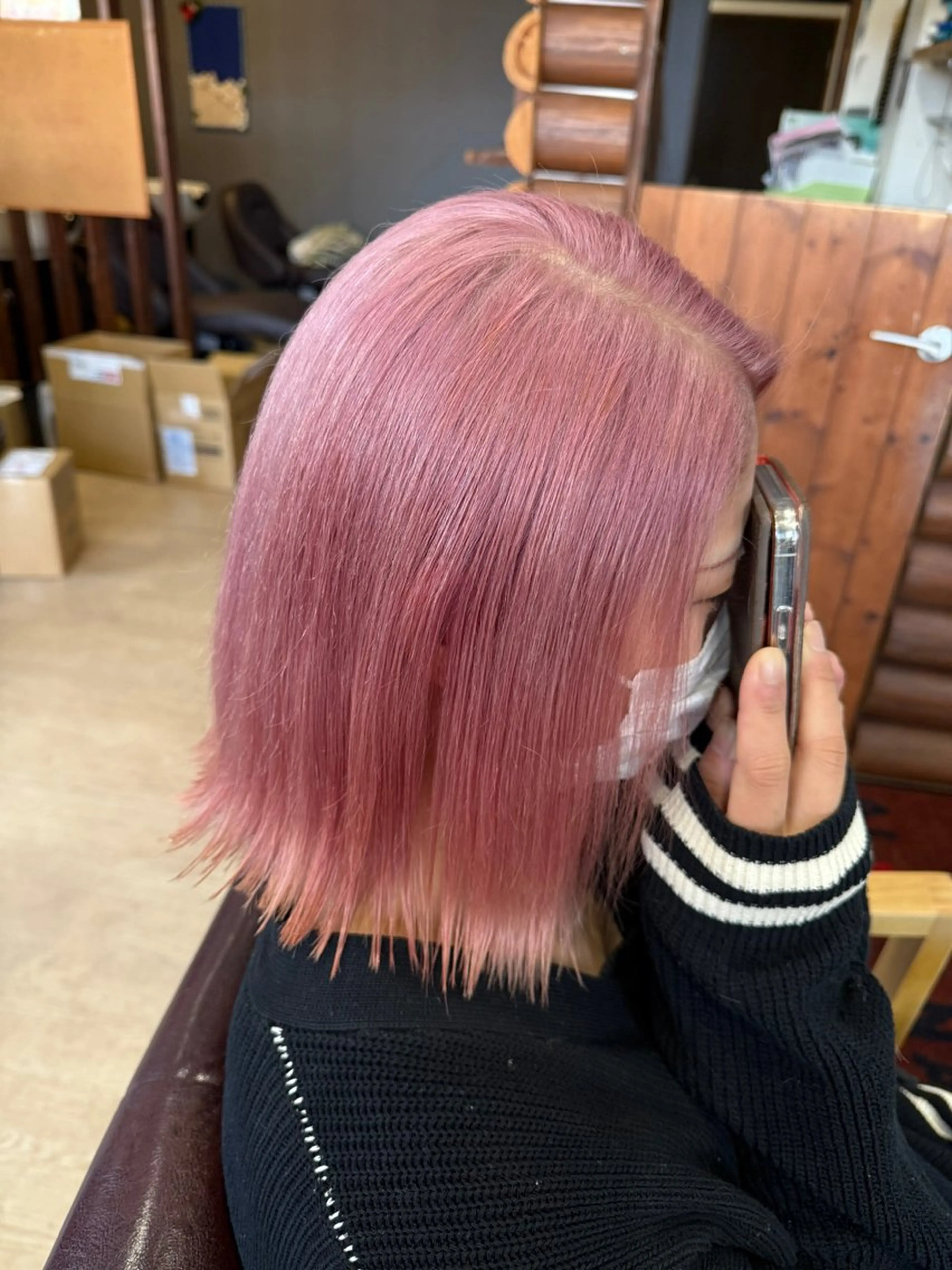 ミディアム naomi (夜間営業受付中★)のヘアスタイル