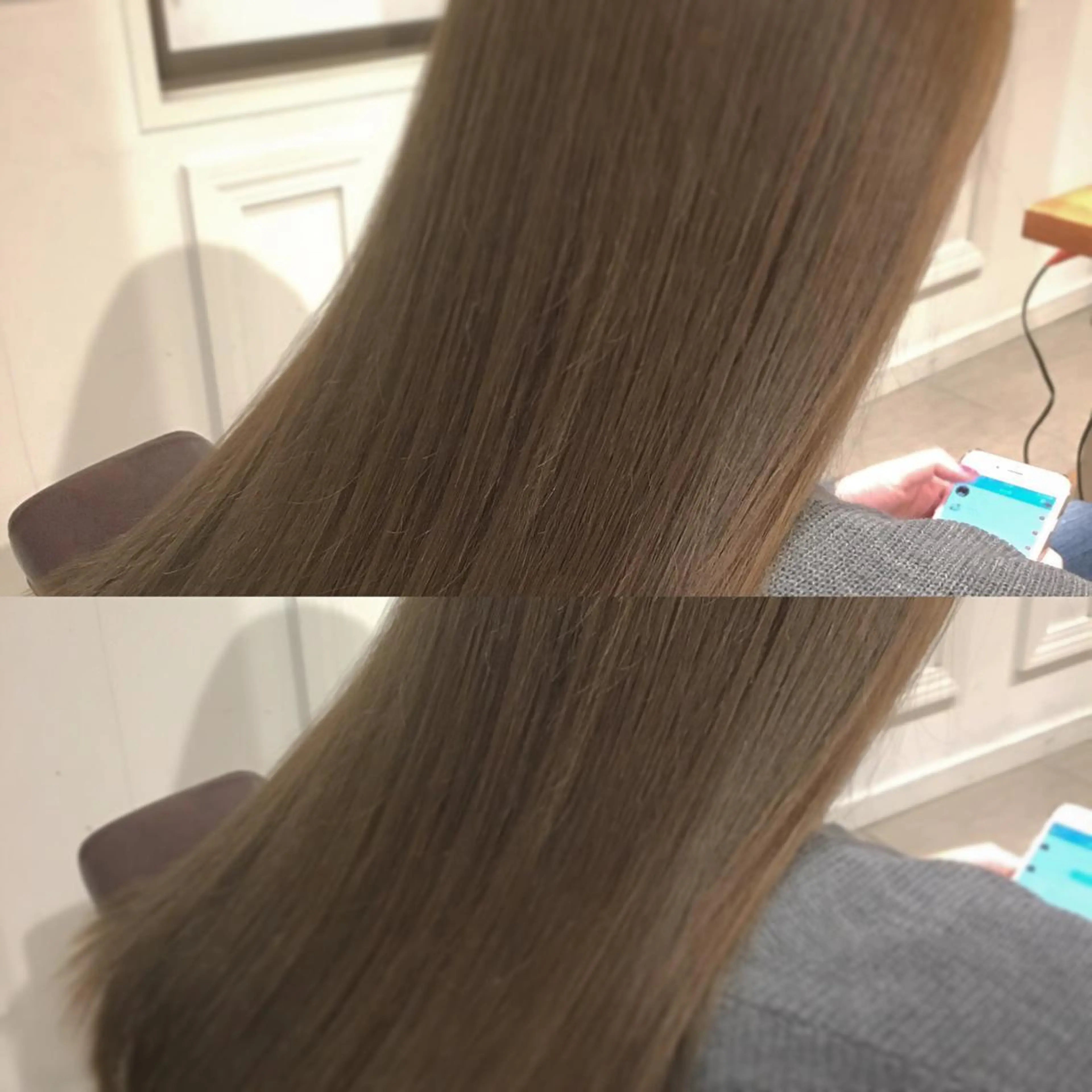 ロング カット 縮毛矯正 トリートメント 中富 🍪みなのヘアスタイル