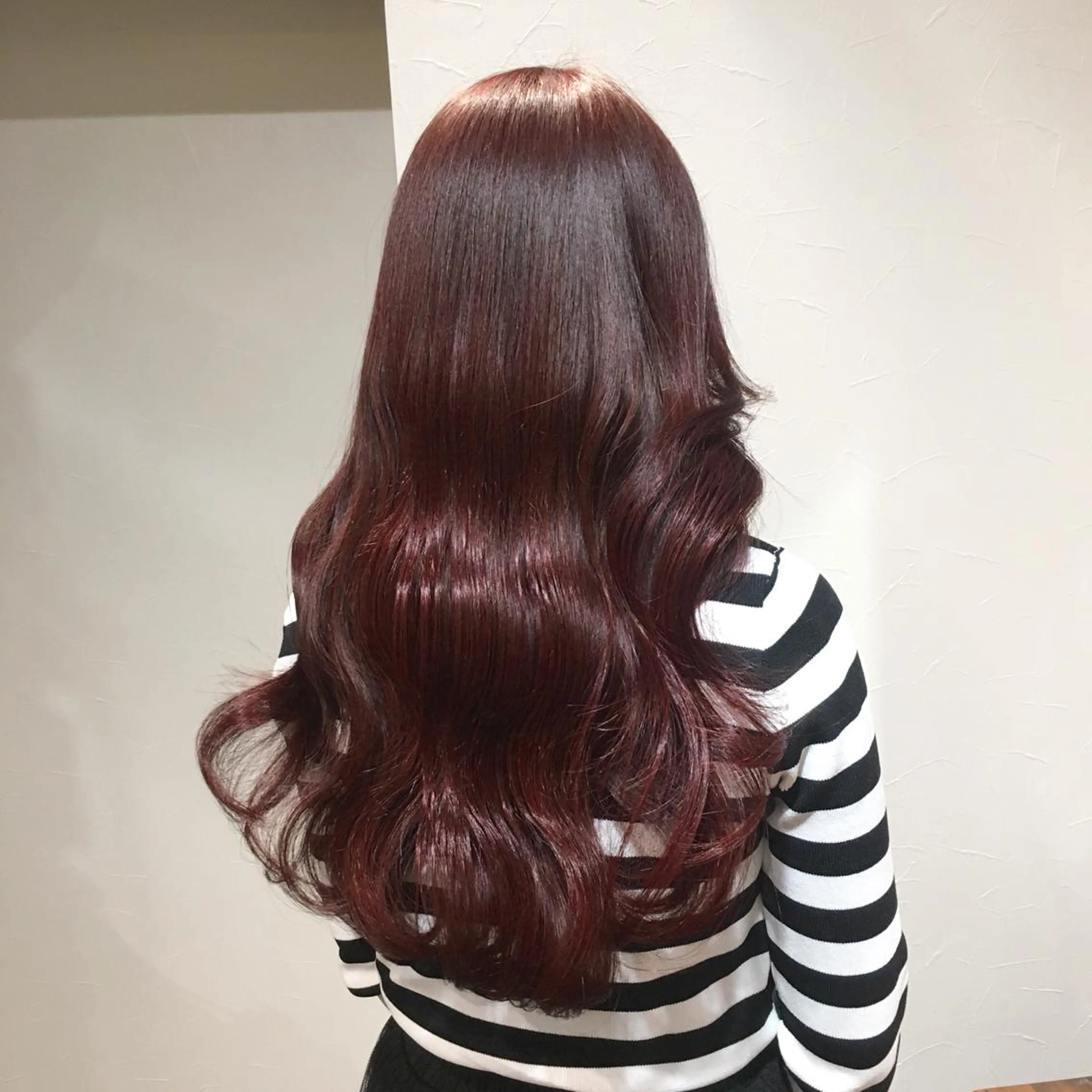 ロング カラー ヘアアレンジ ブリーチ ブリーチなしカラー ローズカラー 柔らか垢抜けｶﾗｰと ｶｯﾄ🫧ASUKAのヘアスタイル