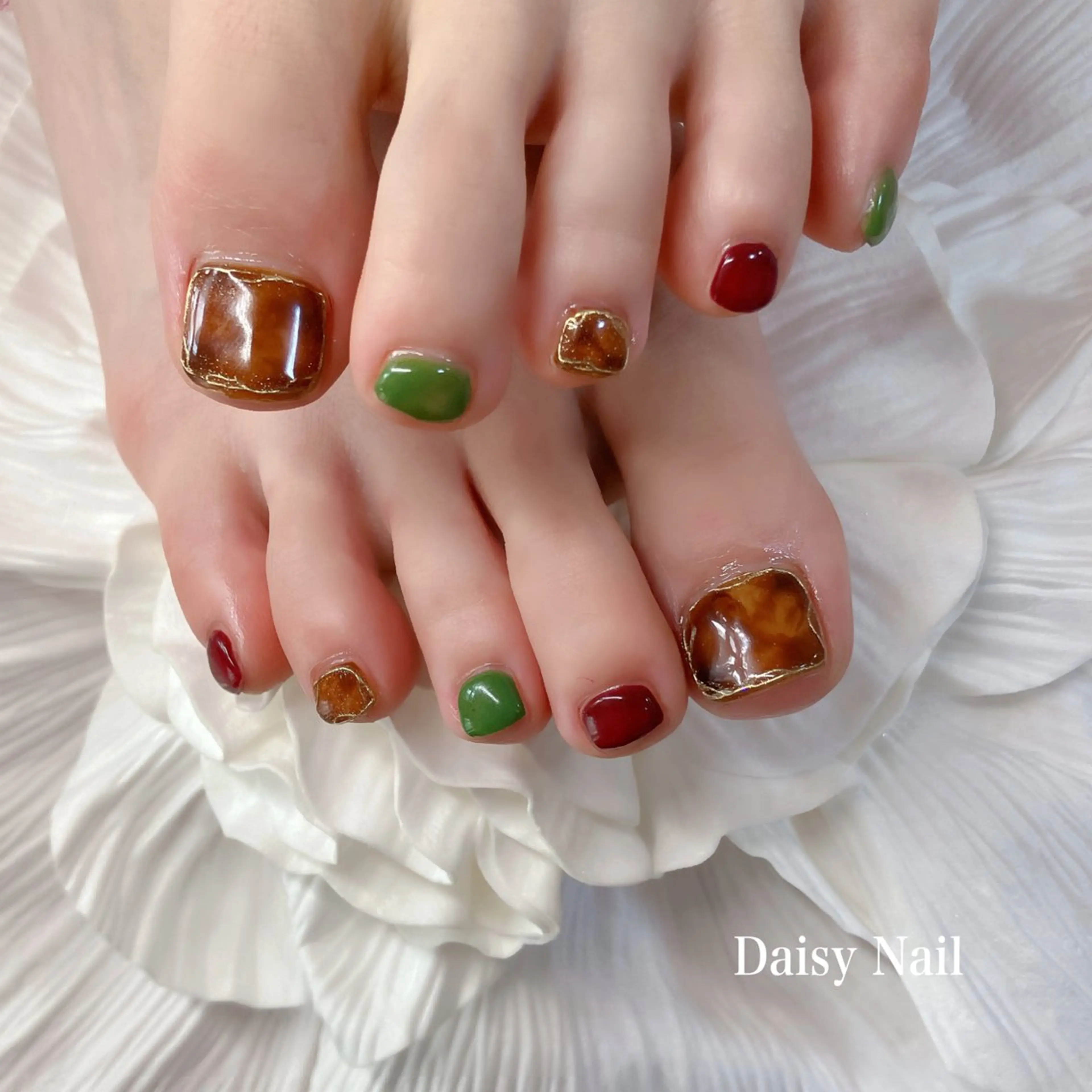 ネイル フットネイル Daisy Nailのネイルデザイン