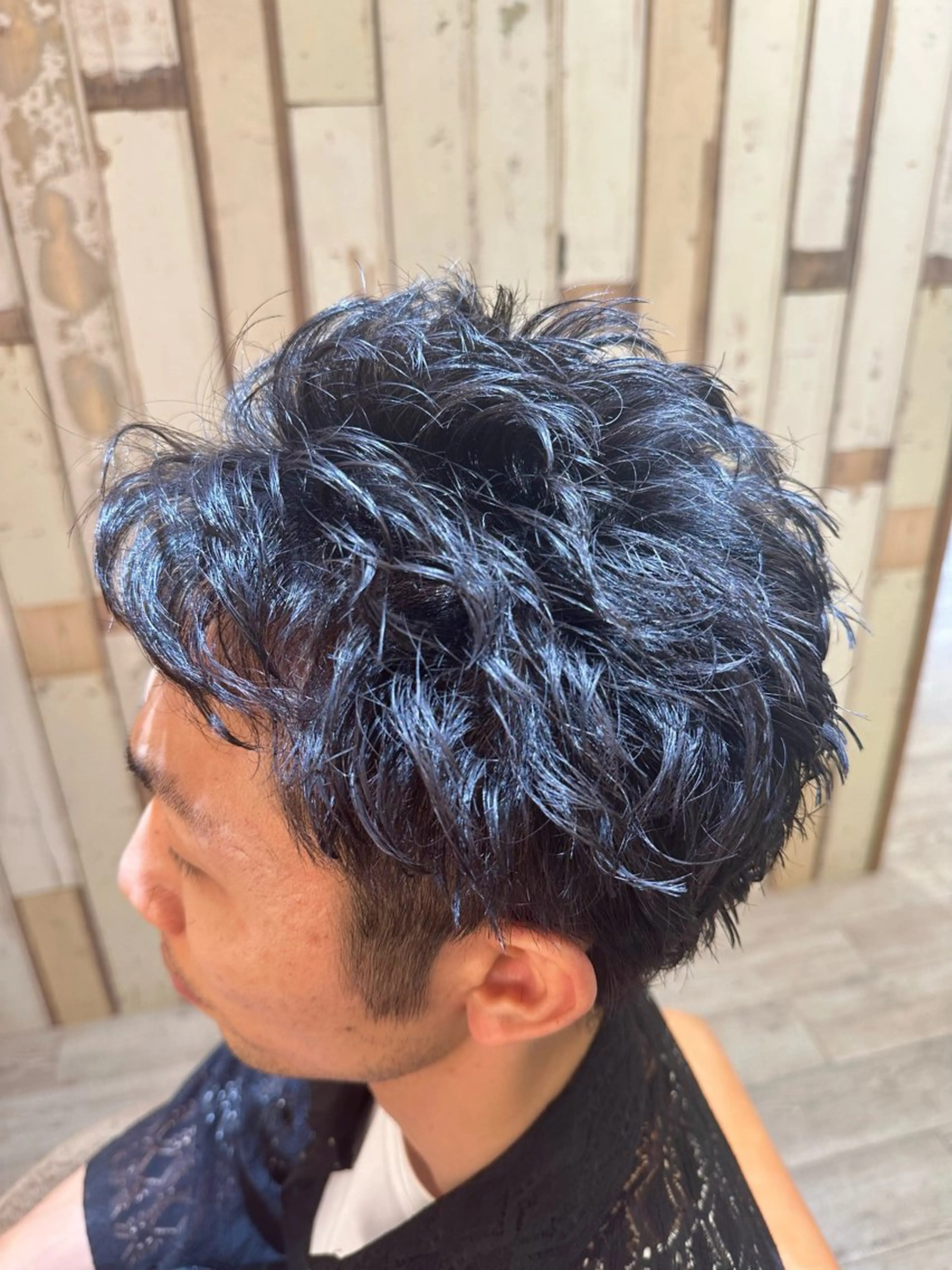 メンズ メンズパーマ メンズショート カット パーマ トリートメント 佐藤  真依のその他イメージ