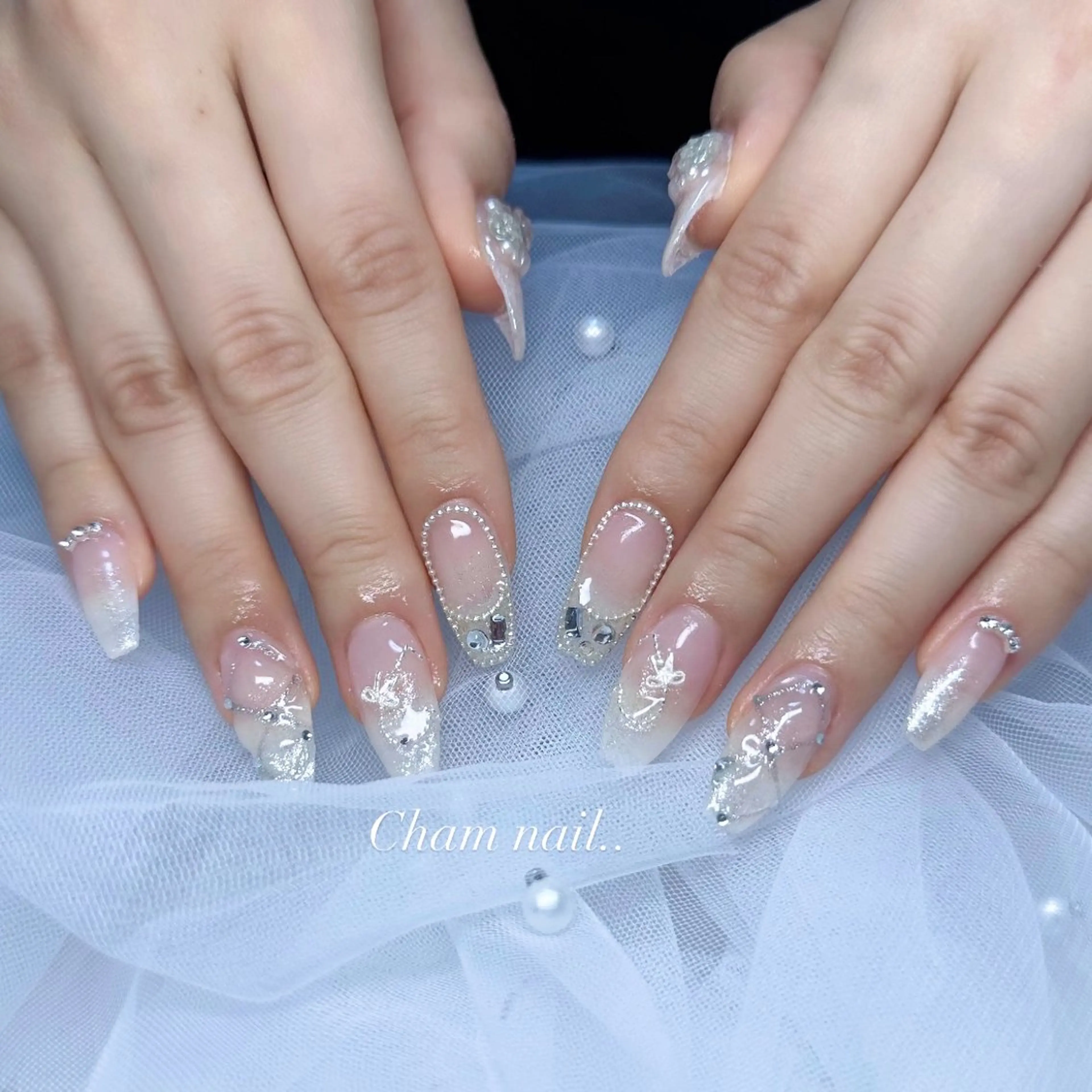 ネイル ハンドネイル Cham Haruneのネイルデザイン