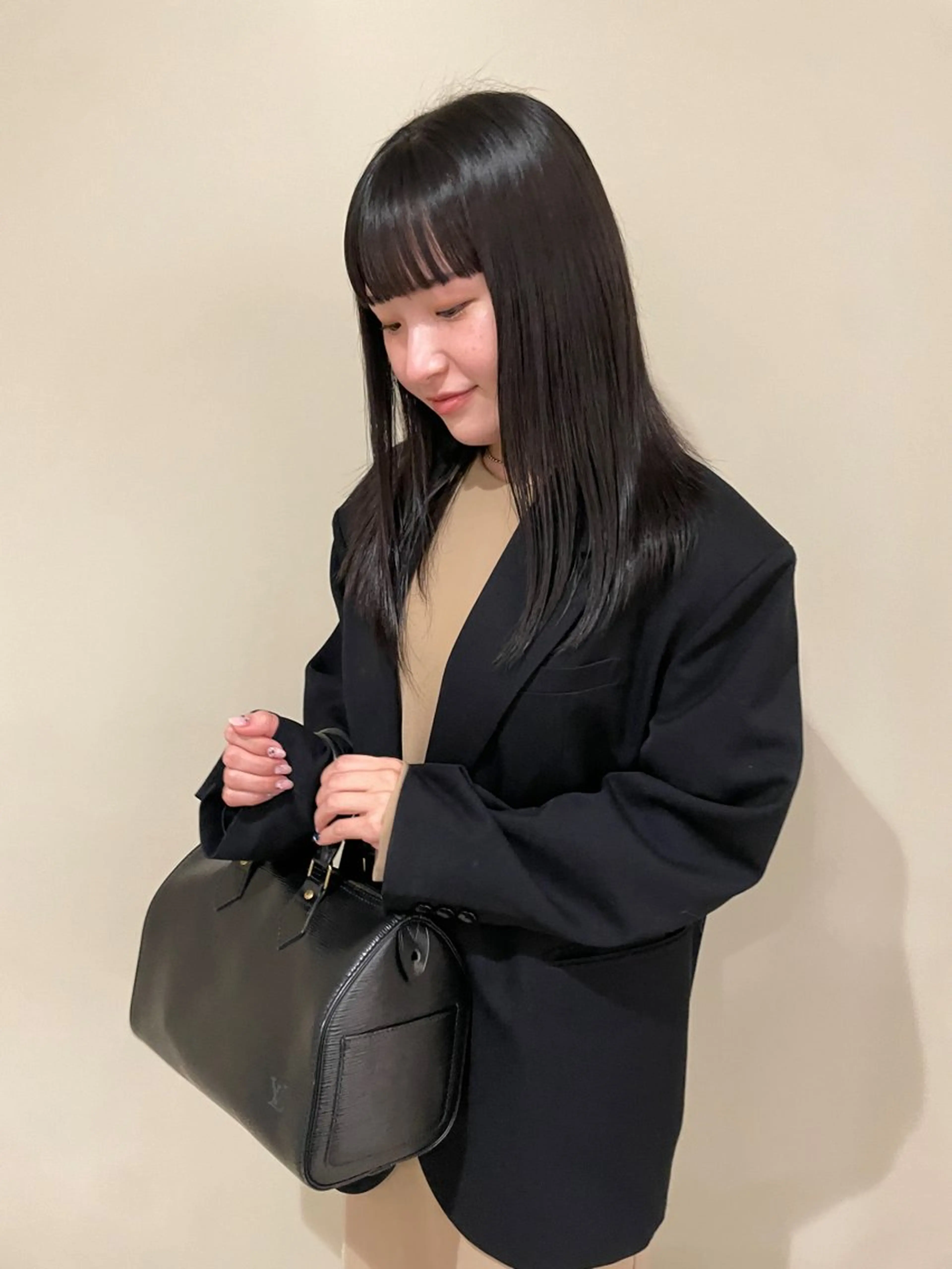 前髪カット＋冬の濃厚うる艶トリートメントの写真