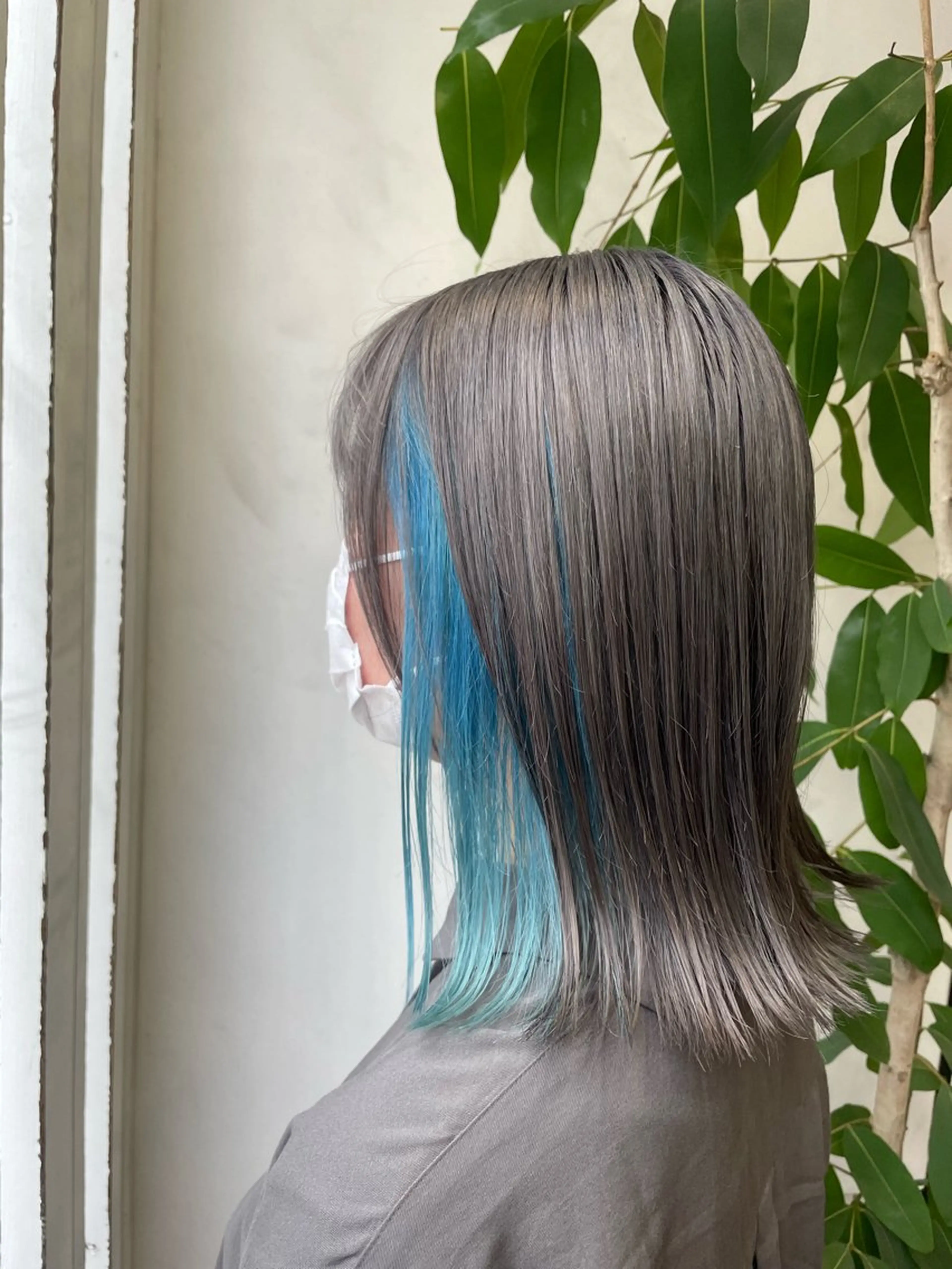 ショート カラー インナーカラー ヘアカラー トリートメント ヘッドスパ 🫧ハイトーン/ ブリーチ🫧白石航汰のヘアスタイル