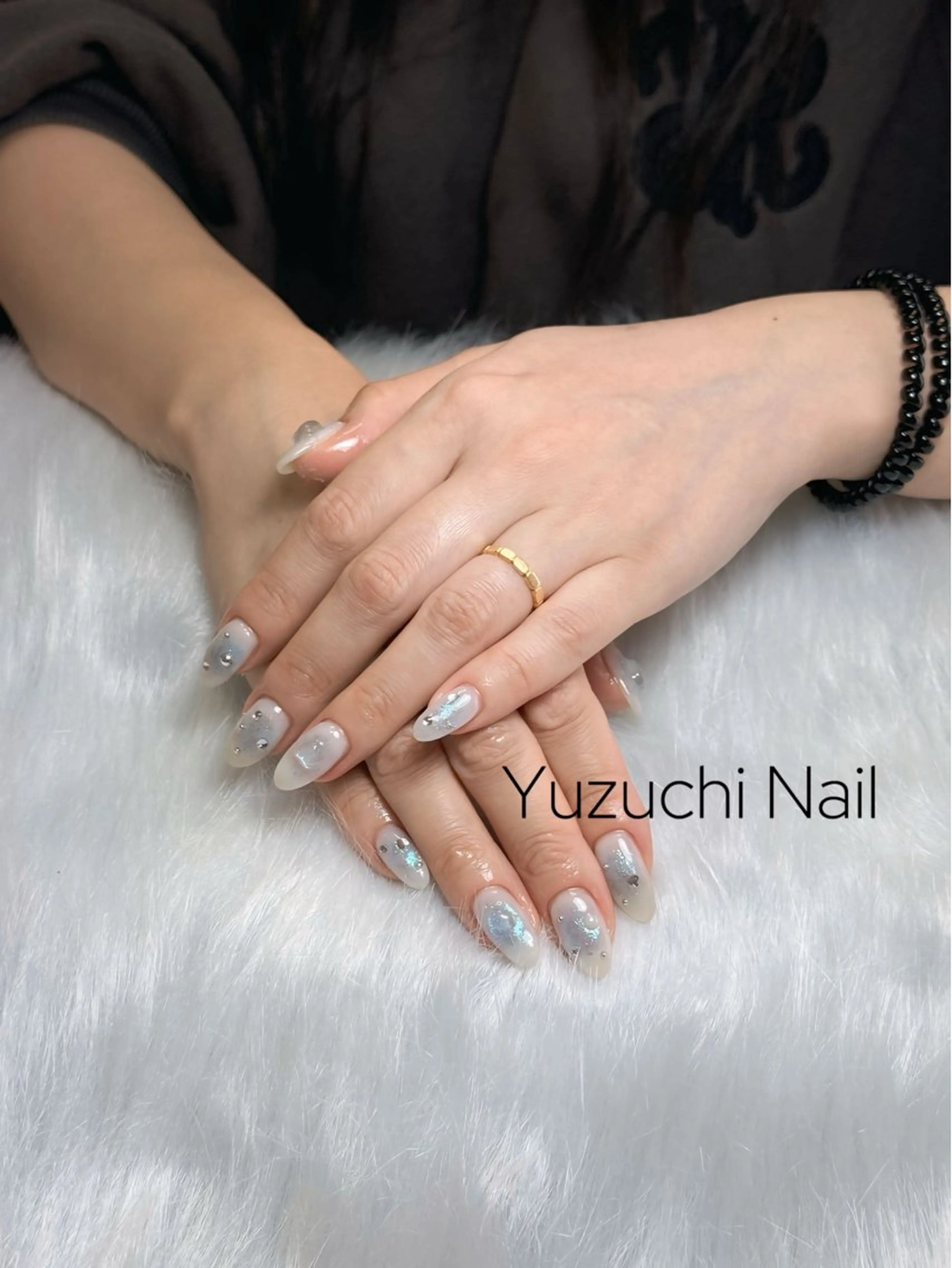 ネイル 夏ネイル ワンホンネイル ハンドネイル ハンドケア Yuzuchi Nailのネイルデザイン