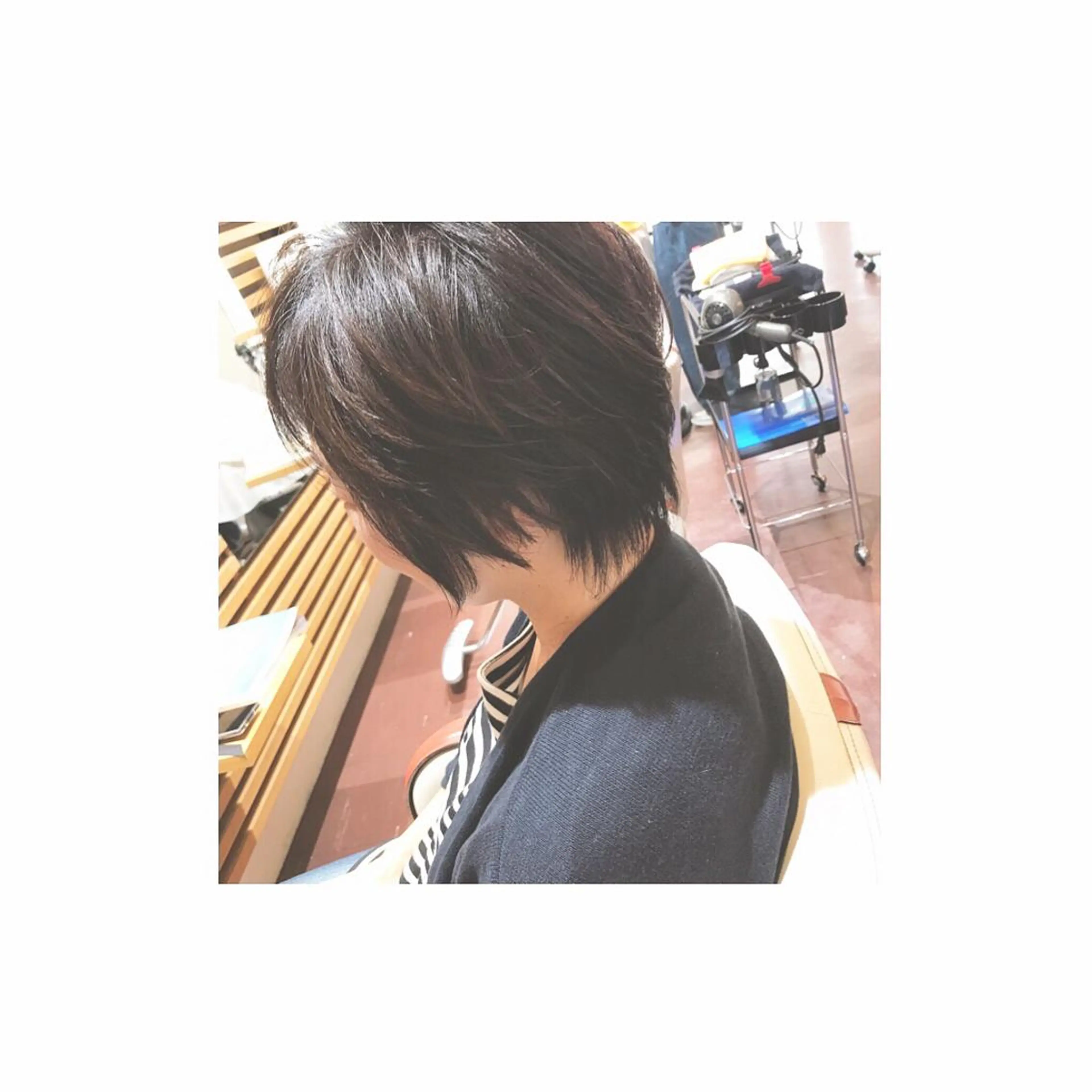 ショート 坪内 麻里子のヘアスタイル