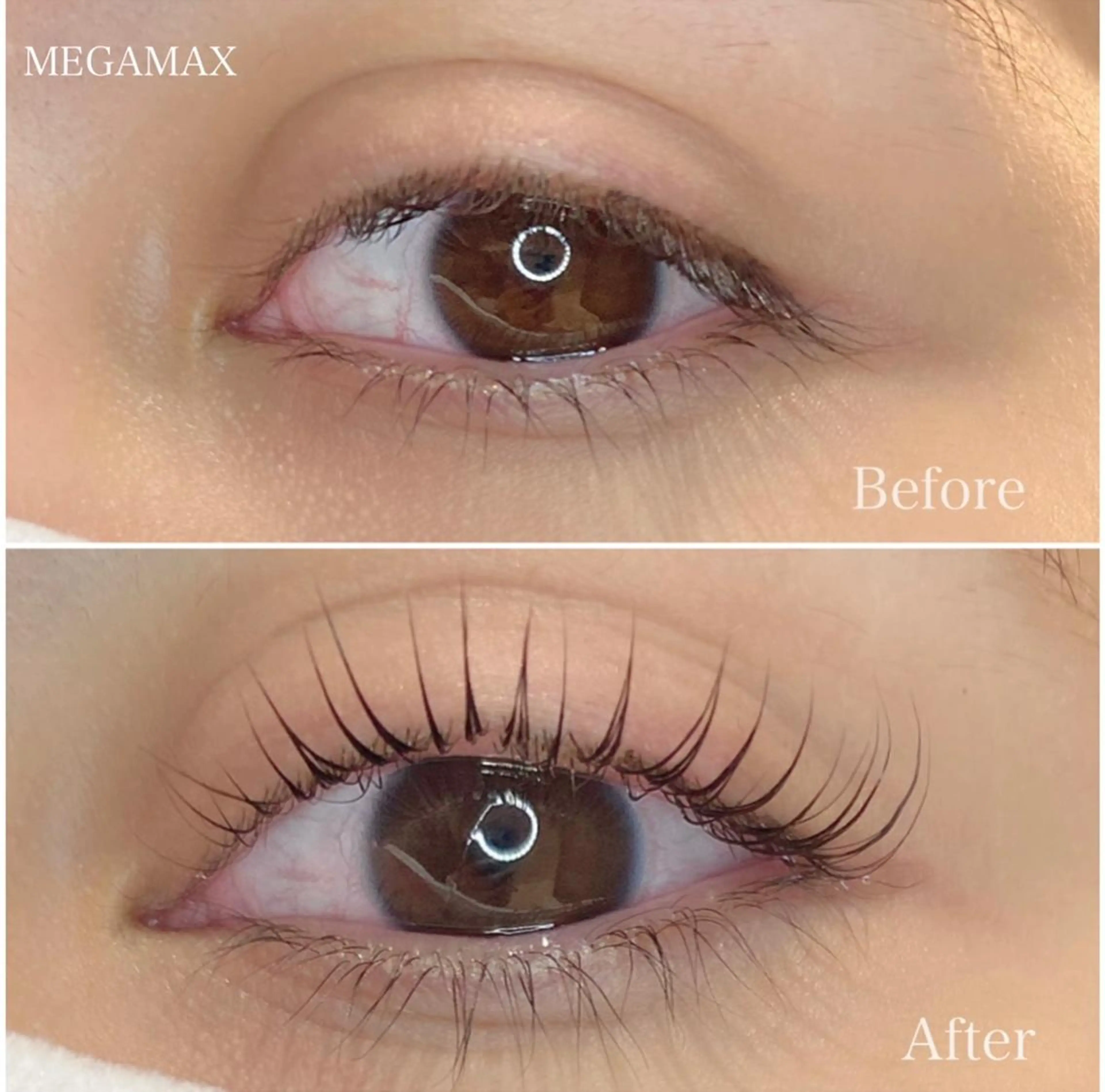 マツエク・マツパ 一重×まつ毛パーマ 白川 めるのマツエク・マツパデザイン